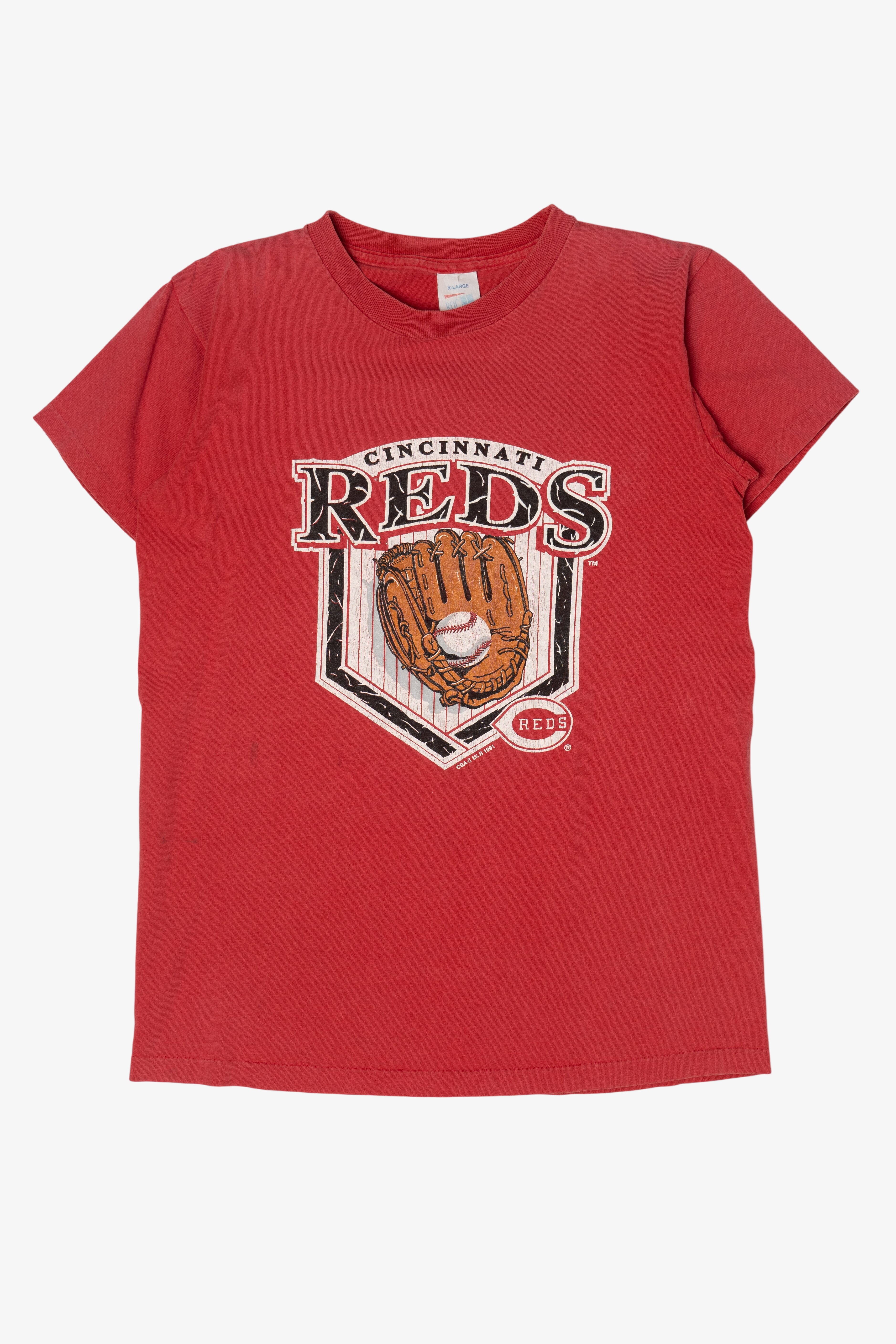 Vintage Cincinnati Reds Baseball Single Stitch T-Shirt (1990s)