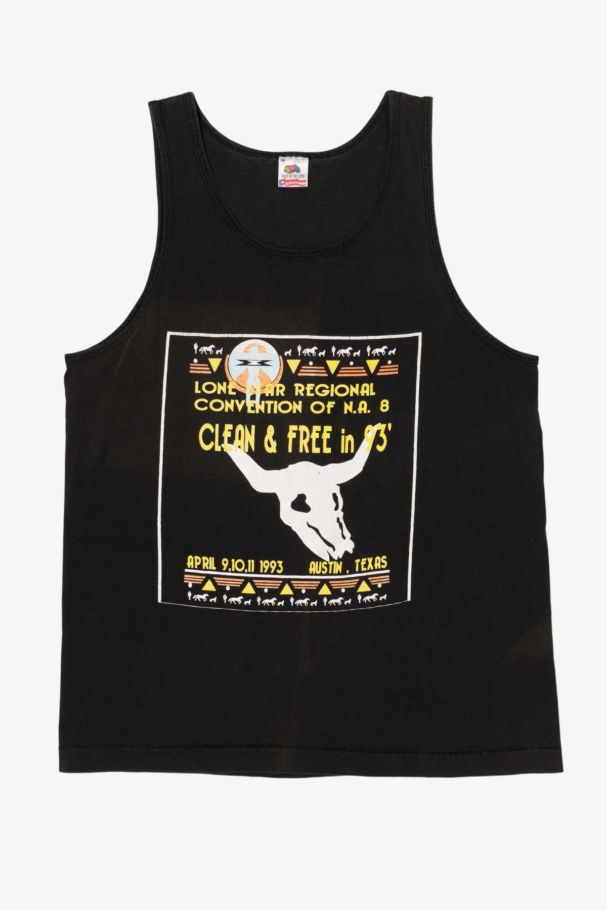 Vintage Lone Star Regional Convention Of N.A. 8 1993 Sleeveless T-Shirt (1990s)