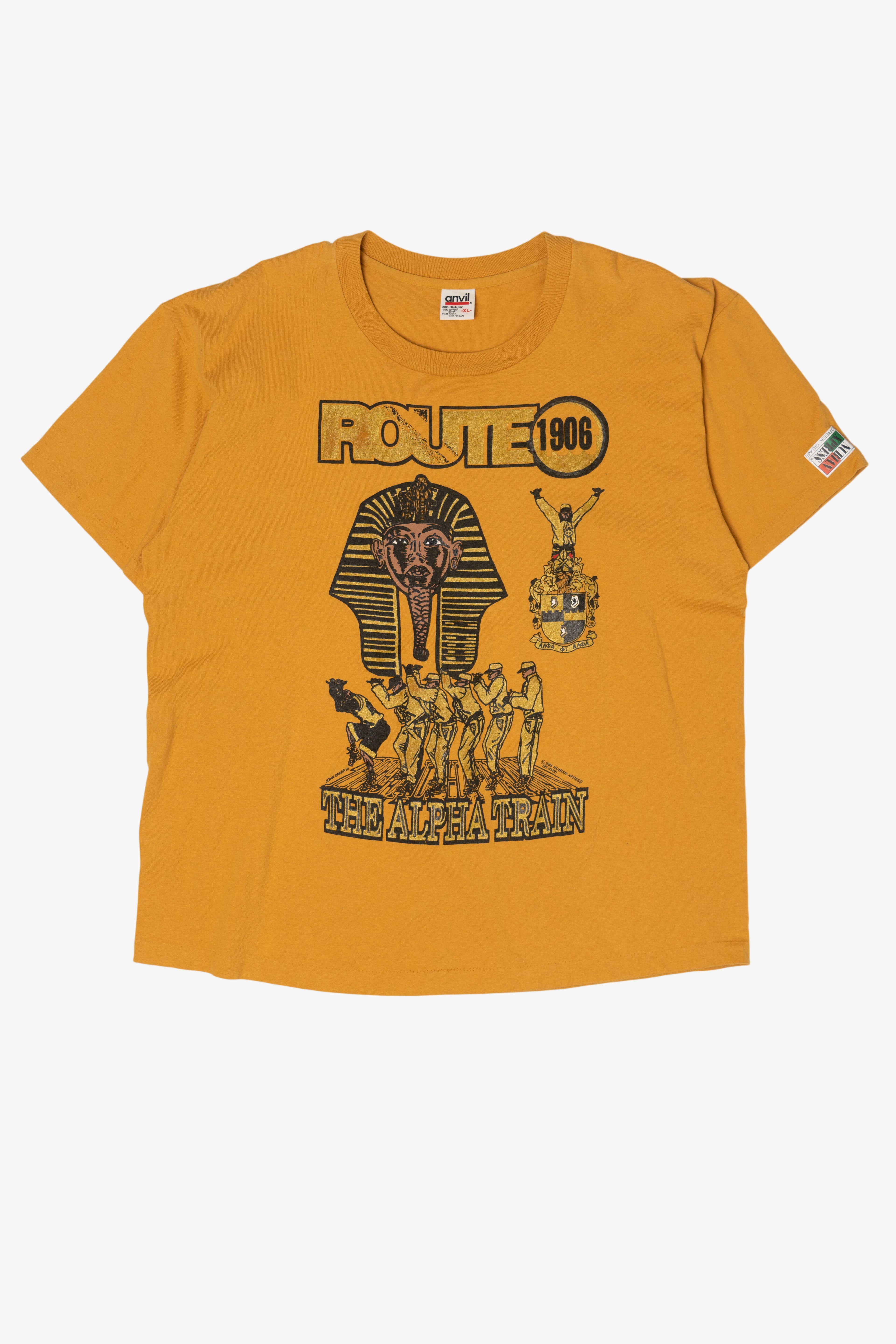 Vintage Route 1906 "The Alpha Train" Single Stitch T-Shirt (1990s)