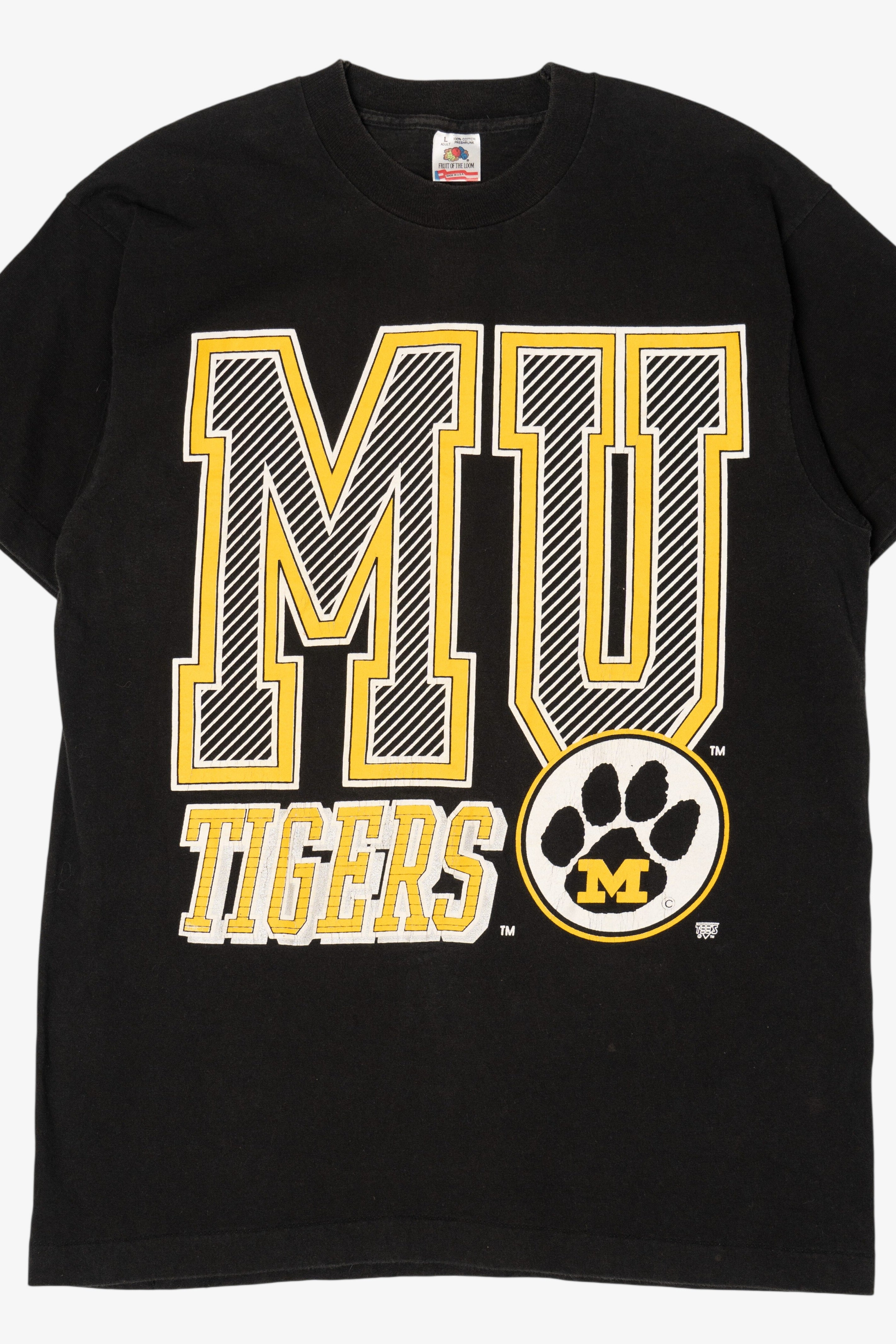Vintage University Missouri Tigers Single Stitch T-Shirt (1990s)