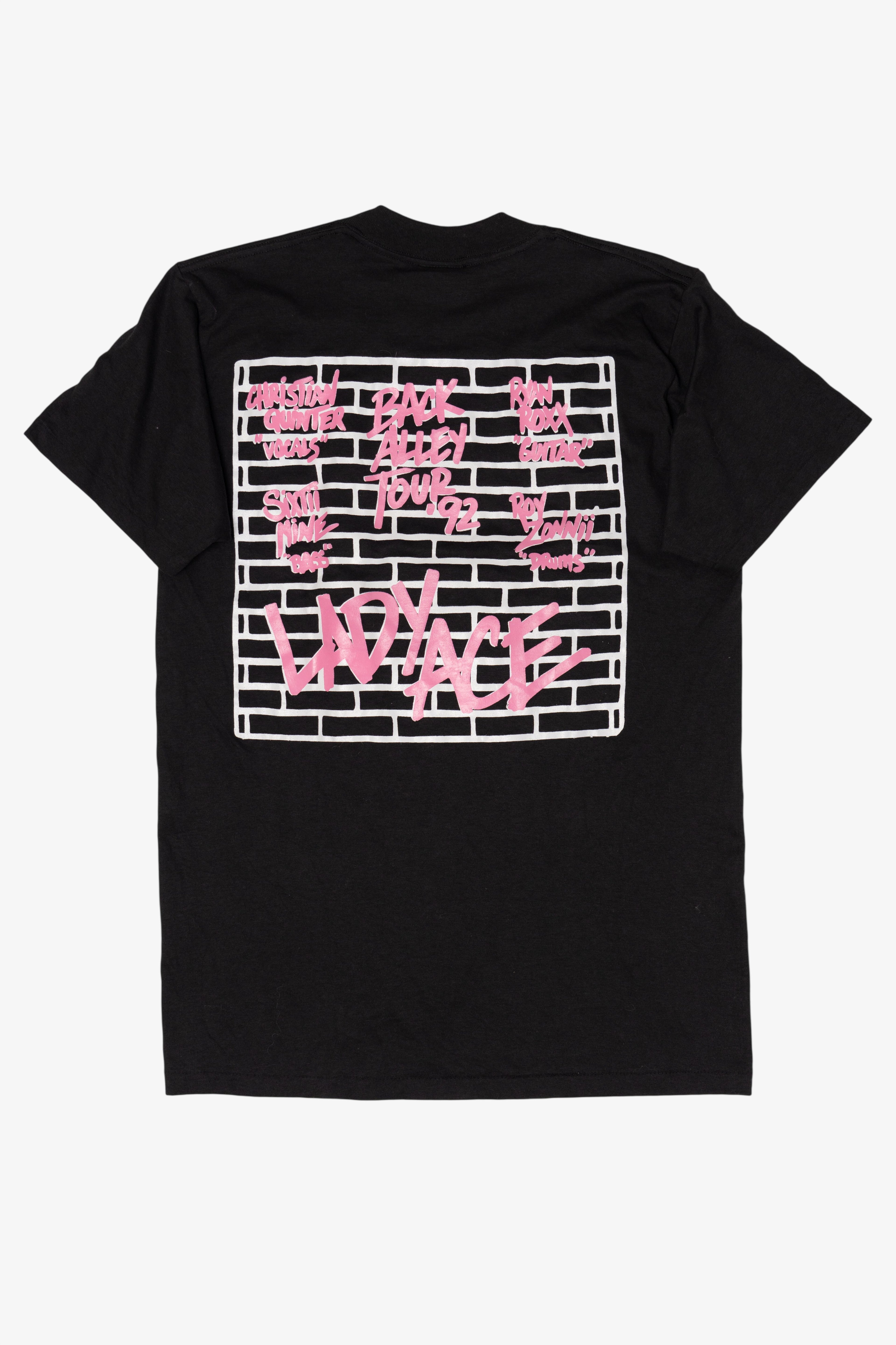 Vintage Lady Ace Back Alley Bash Single Stitch T-Shirt (1990s)