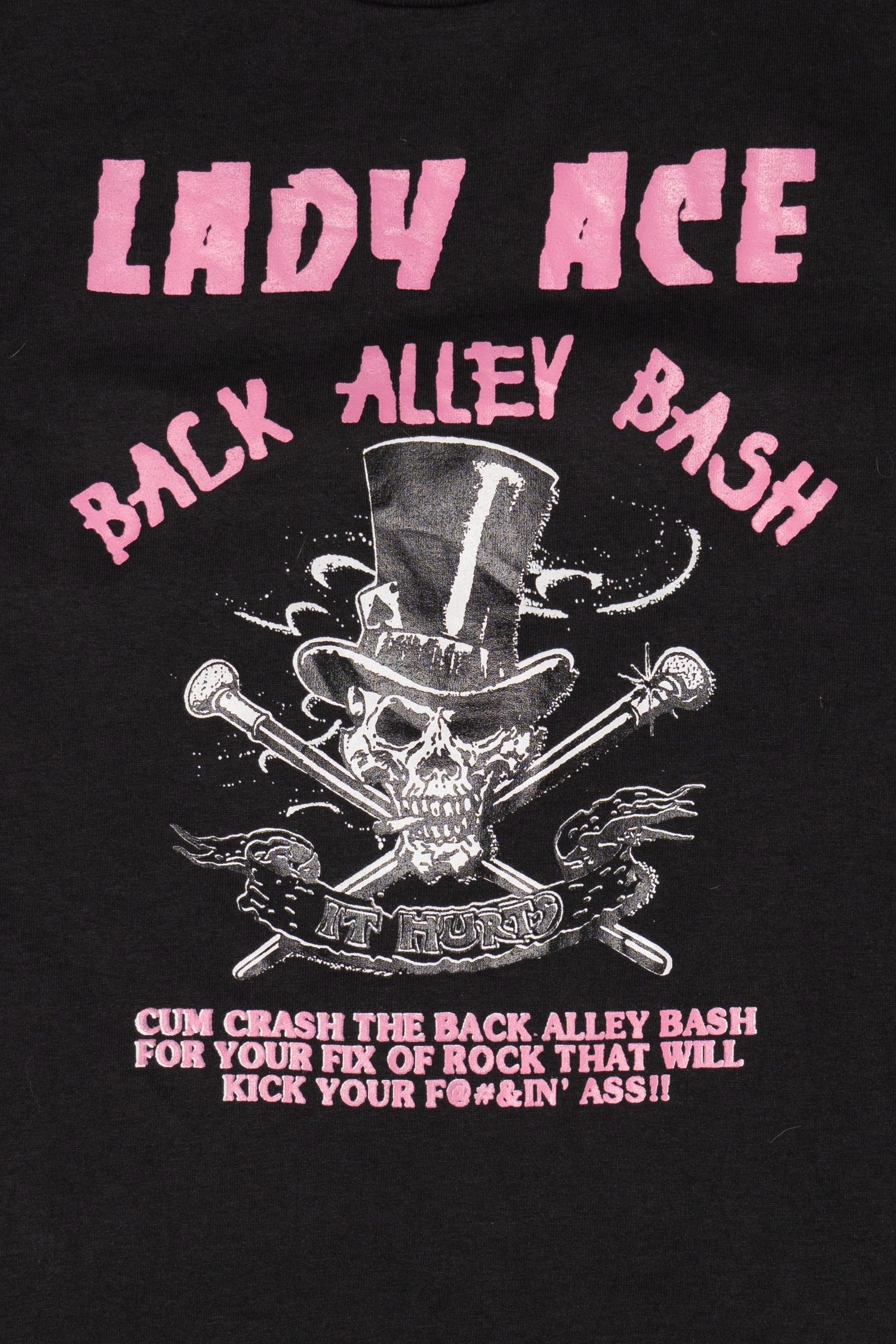 Vintage Lady Ace Back Alley Bash Single Stitch T-Shirt (1990s)