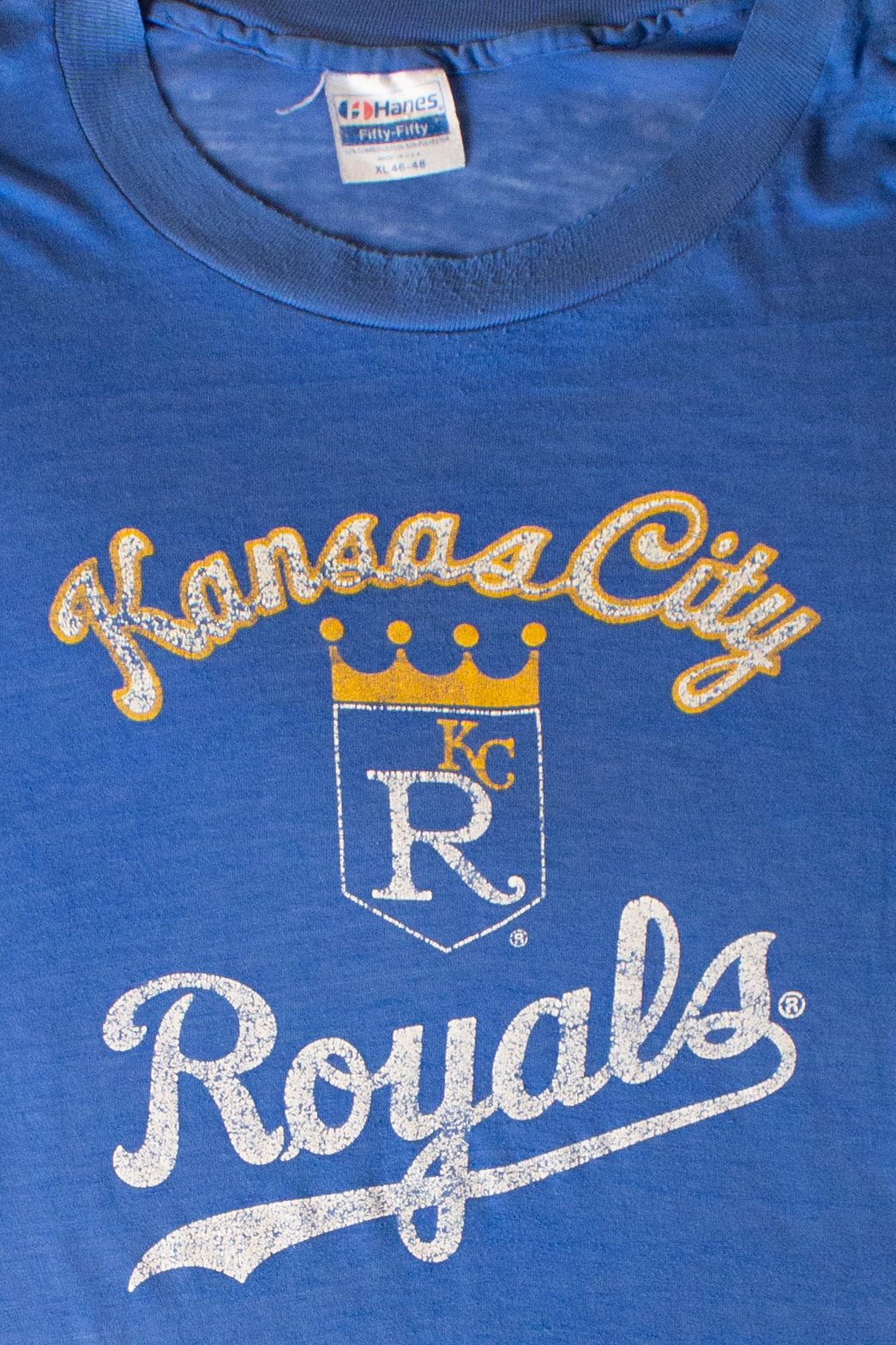 Vintage Kansas City Royals Paper Thin T-Shirt (1980s)
