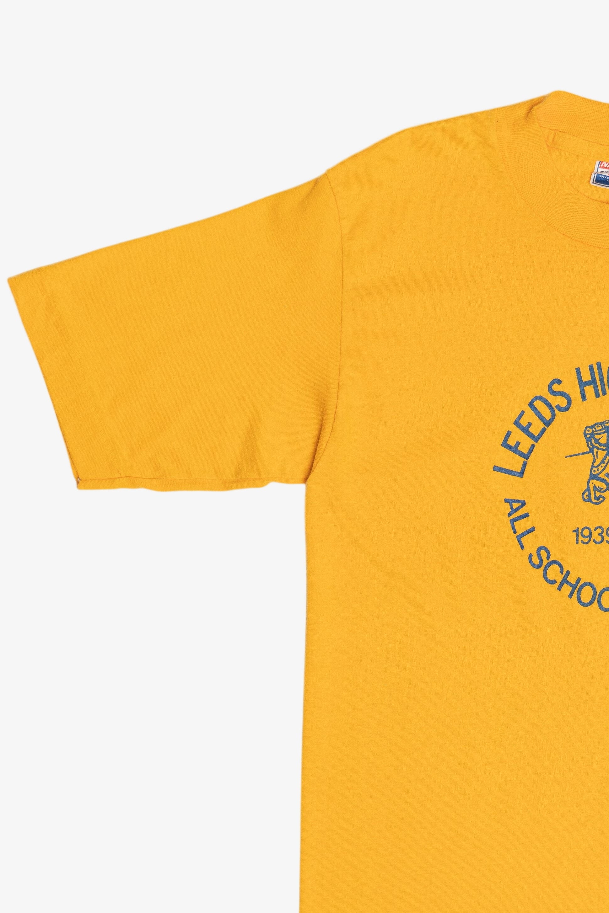 Vintage 1939-1972 Leeds High School Reunion Single Stitch T-Shirt (1980s)