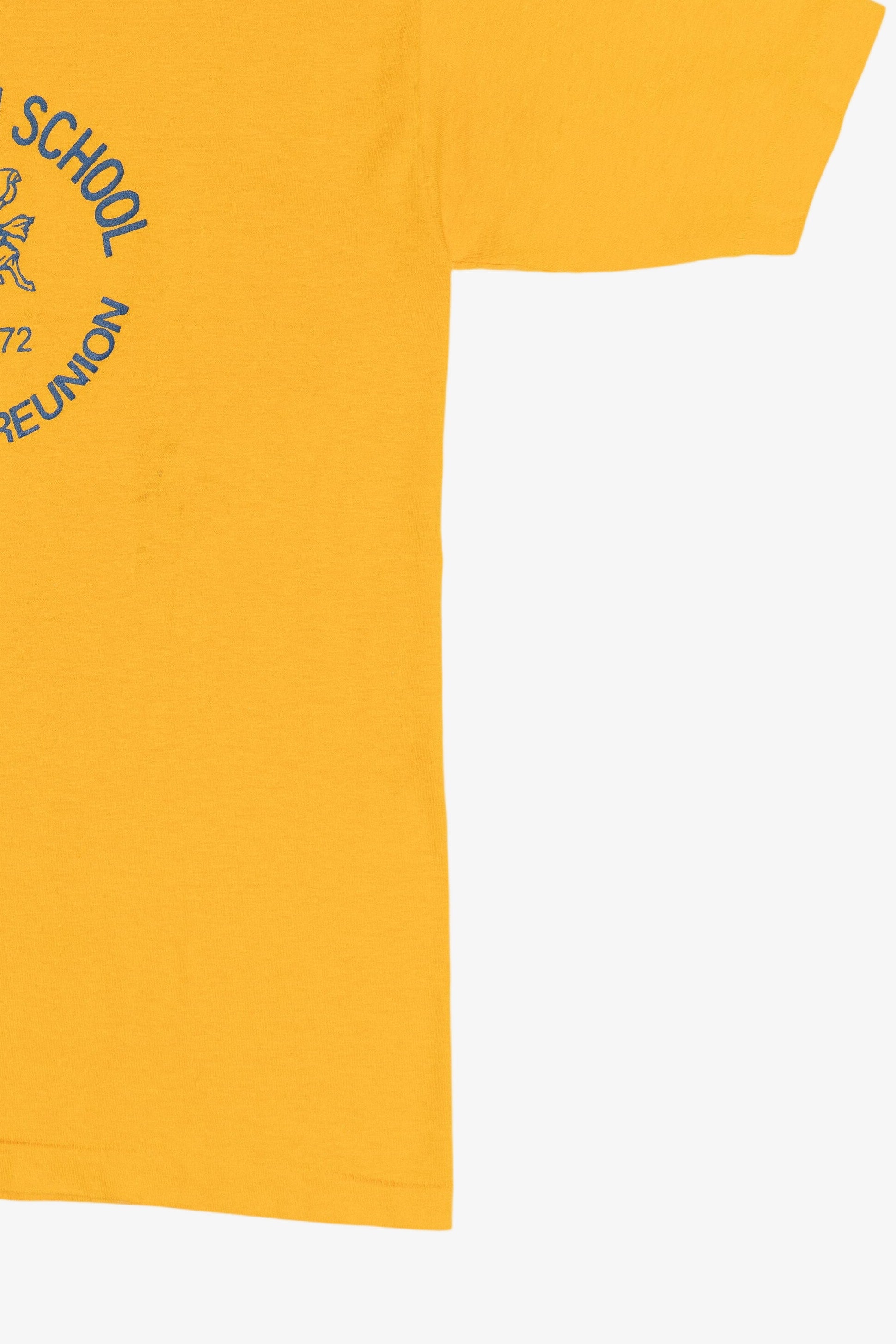 Vintage 1939-1972 Leeds High School Reunion Single Stitch T-Shirt (1980s)