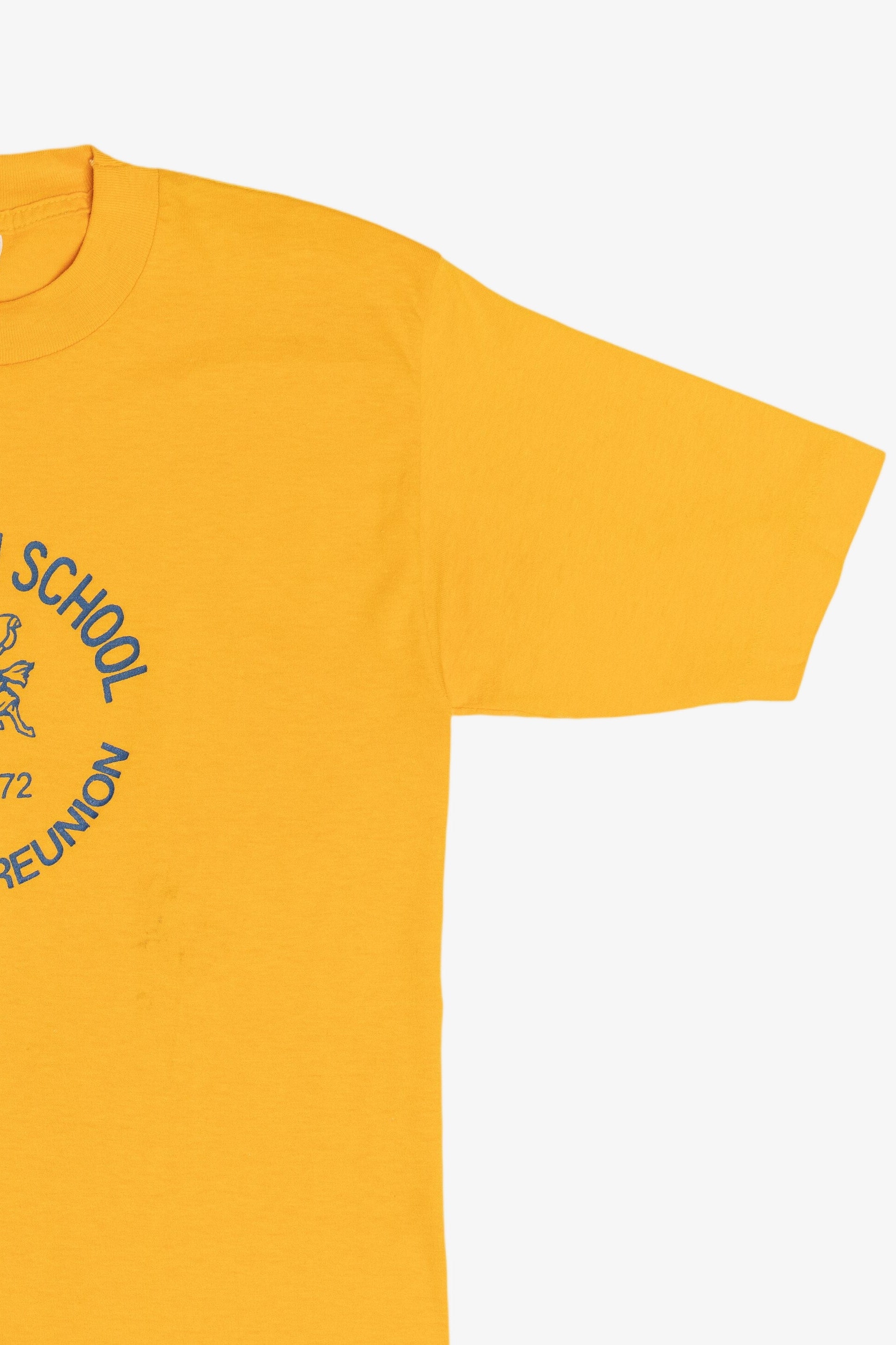 Vintage 1939-1972 Leeds High School Reunion Single Stitch T-Shirt (1980s)