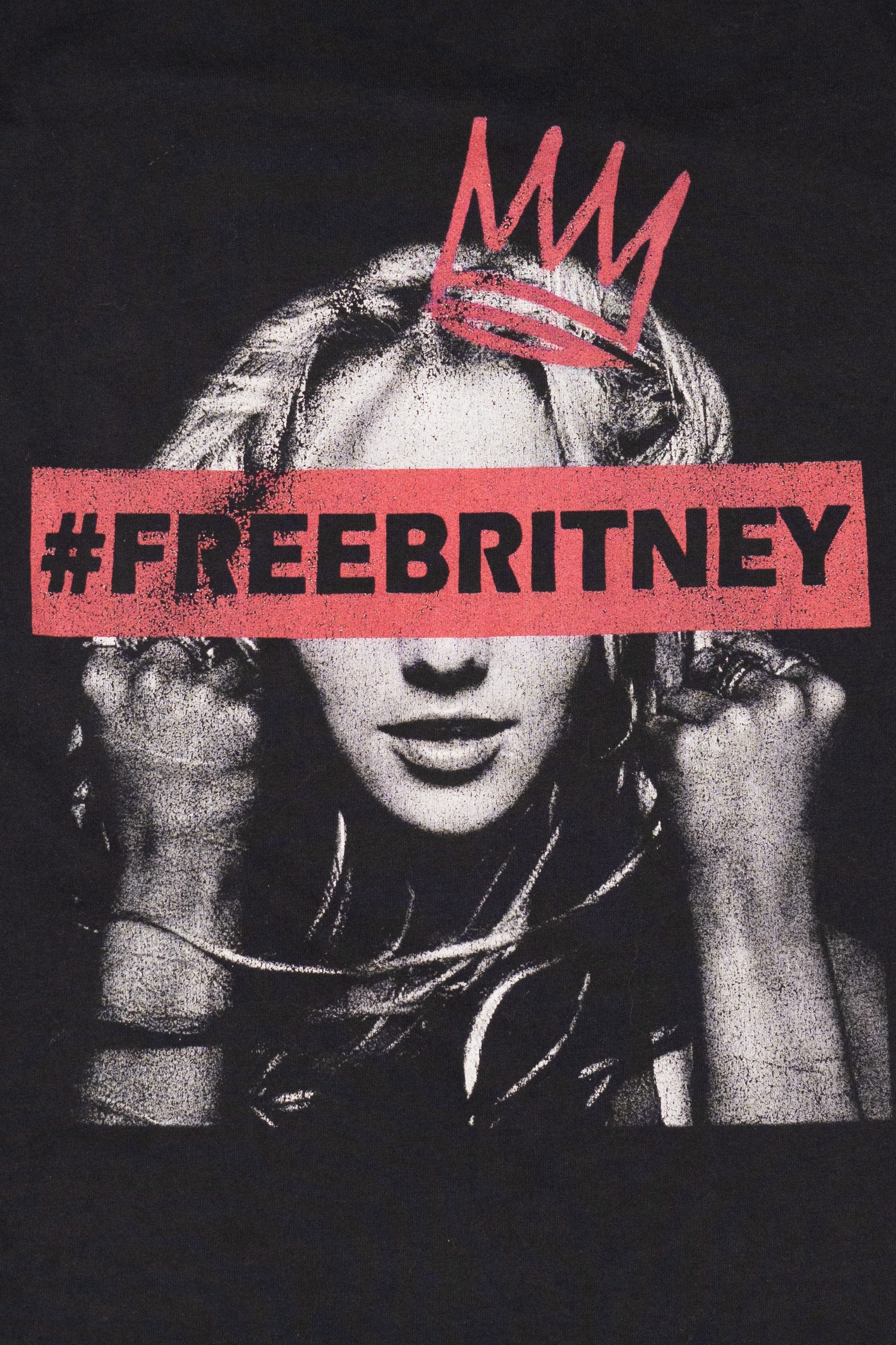Britney Spears #FreeBritney T-Shirt (2020s)