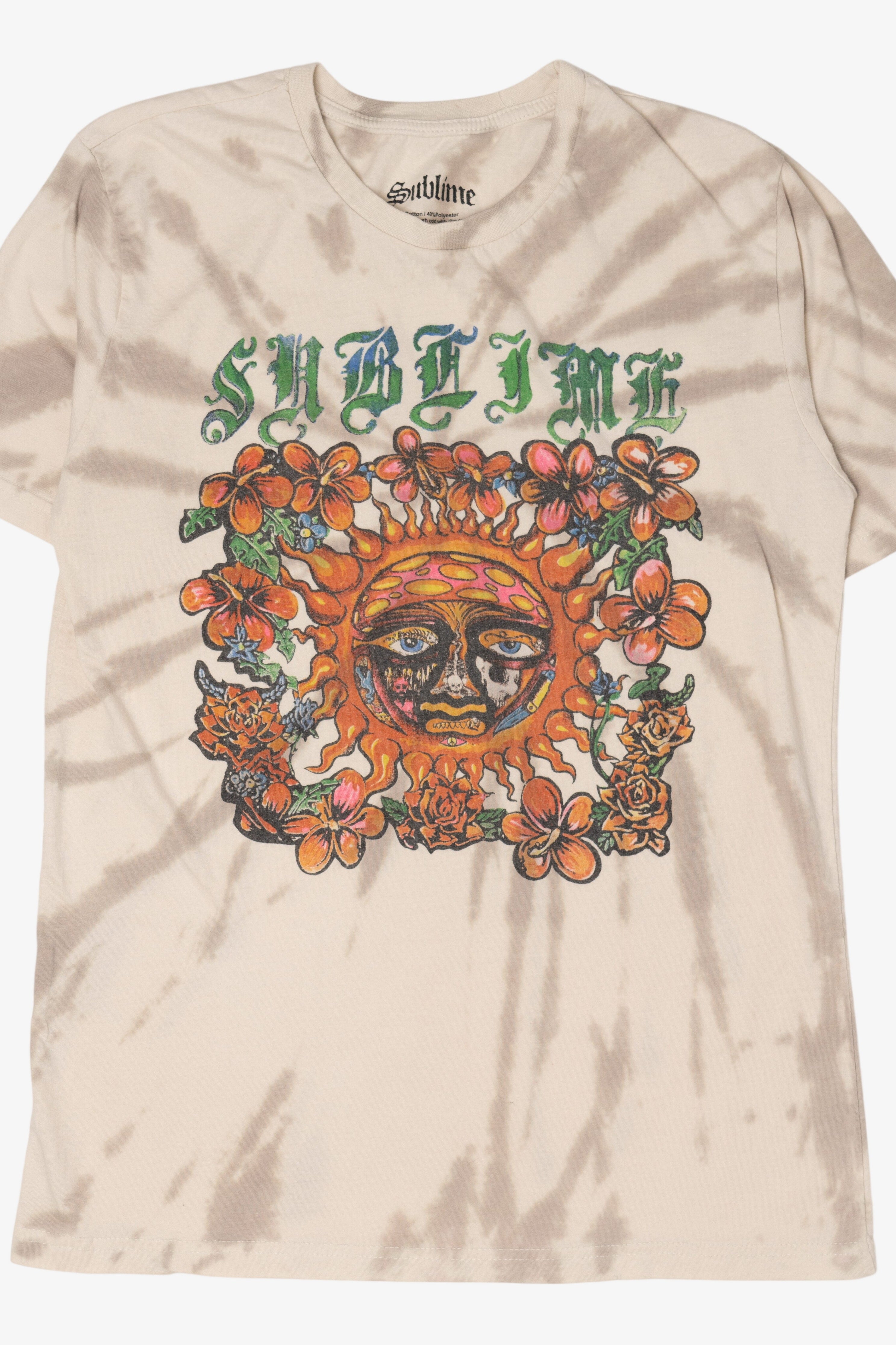 Beige Sublime Tie Dye T-Shirt (2020s)
