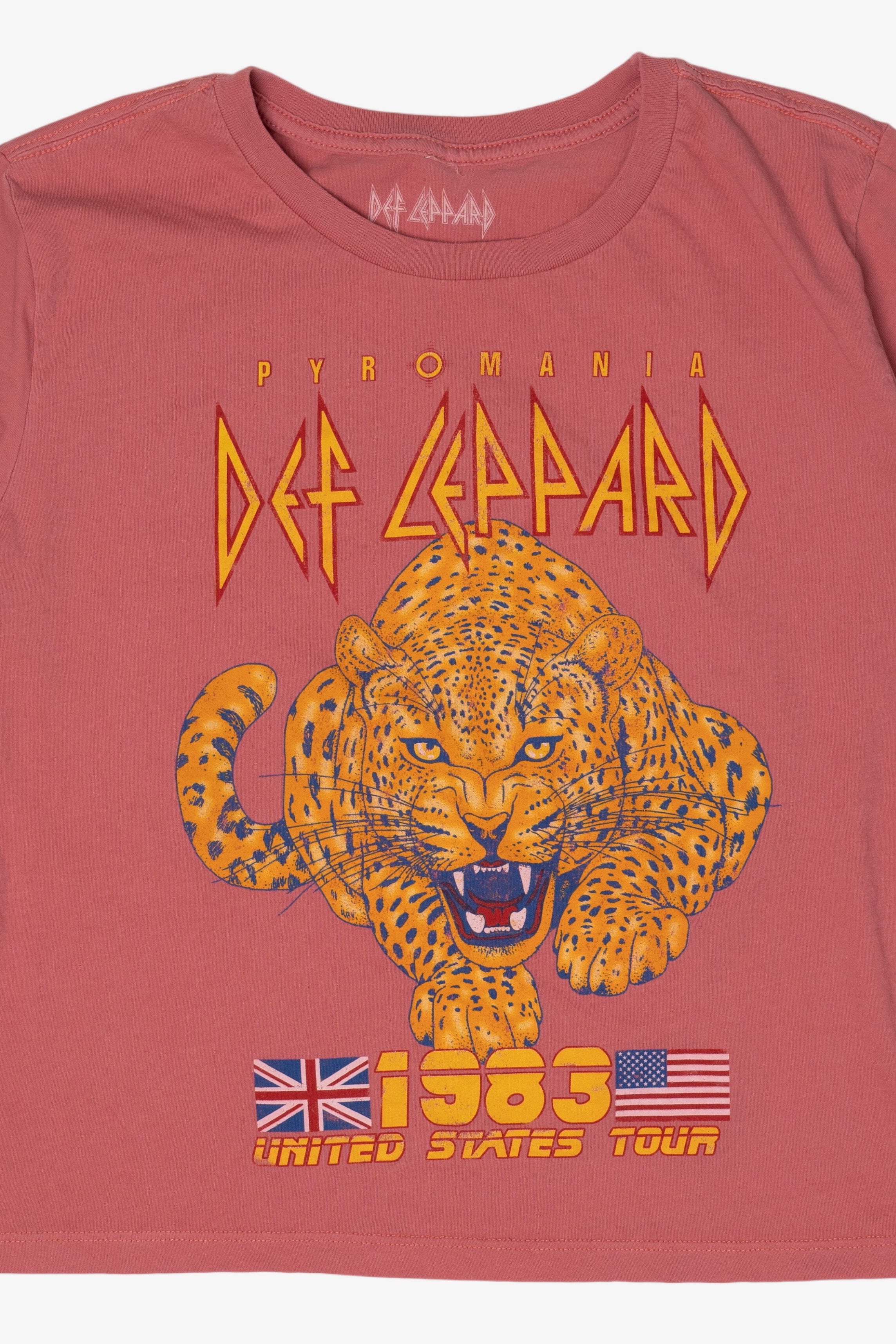 Pink Def Leppard Pyromania T-Shirt (2020s)