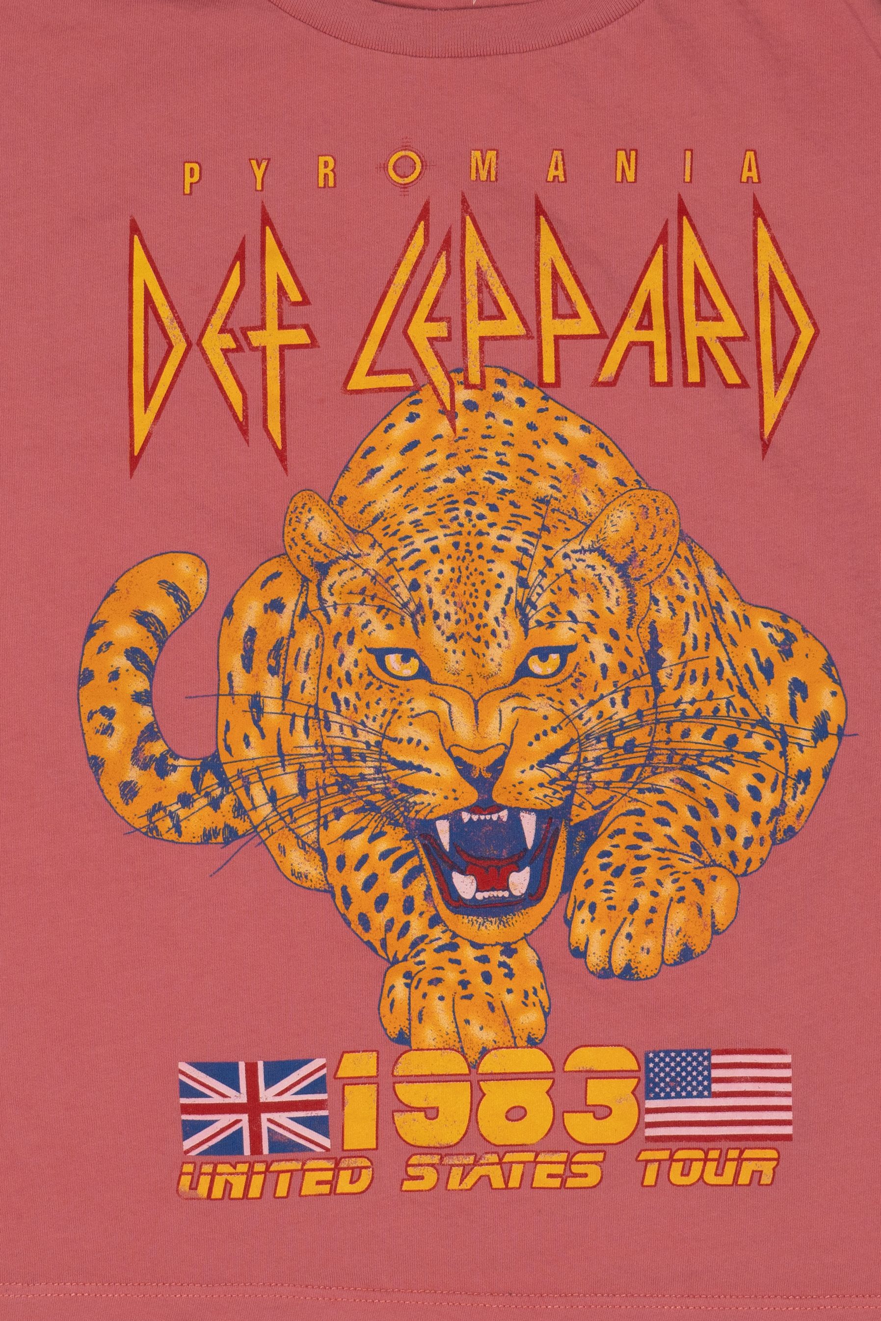 Pink Def Leppard Pyromania T-Shirt (2020s)