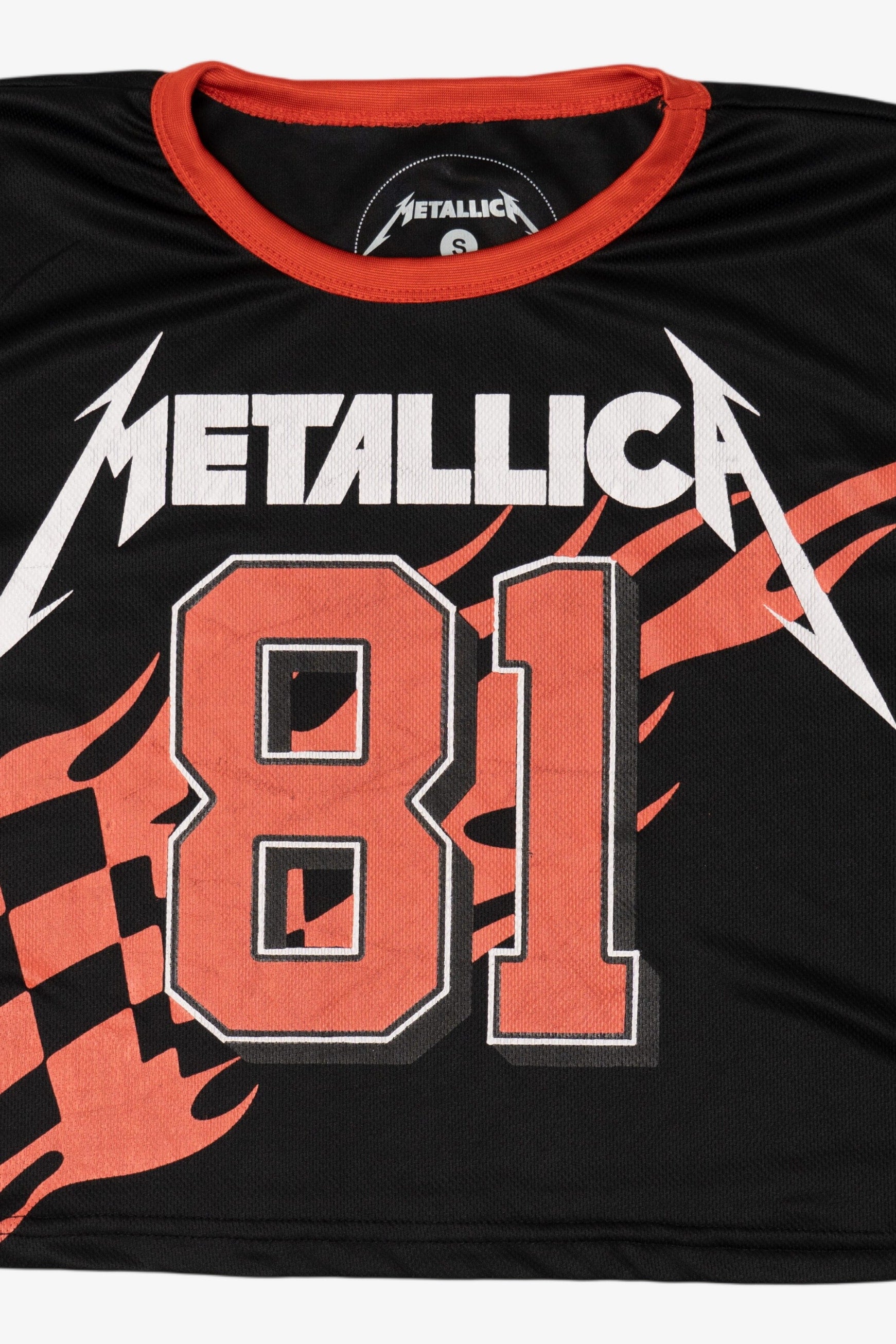 Black Metallica 81 Jersey T-Shirt (2020s)