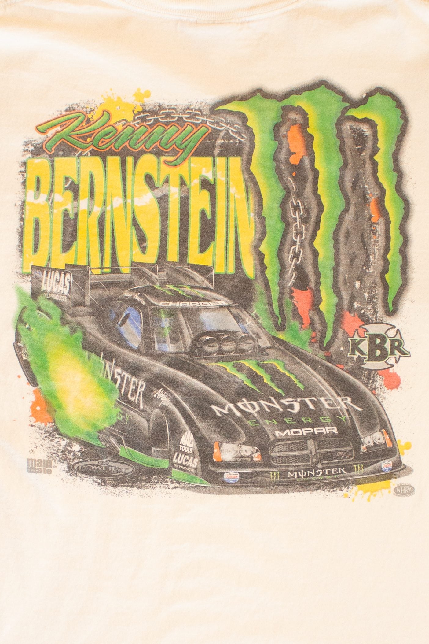 Kenny Bernstein Monster Energy Racing T-Shirt (2000s)