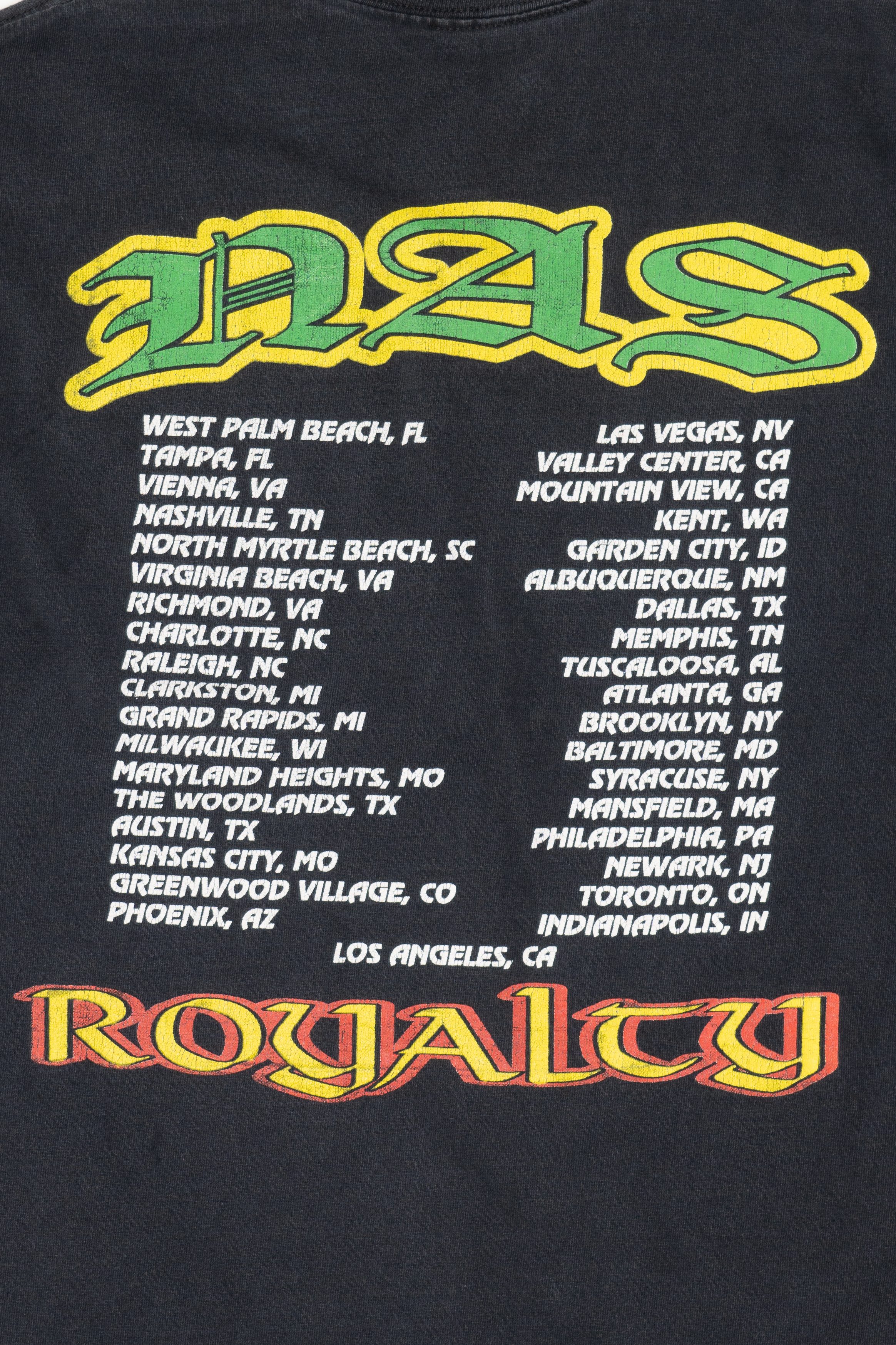 Black Royalty Nas T-Shirt (2020s)