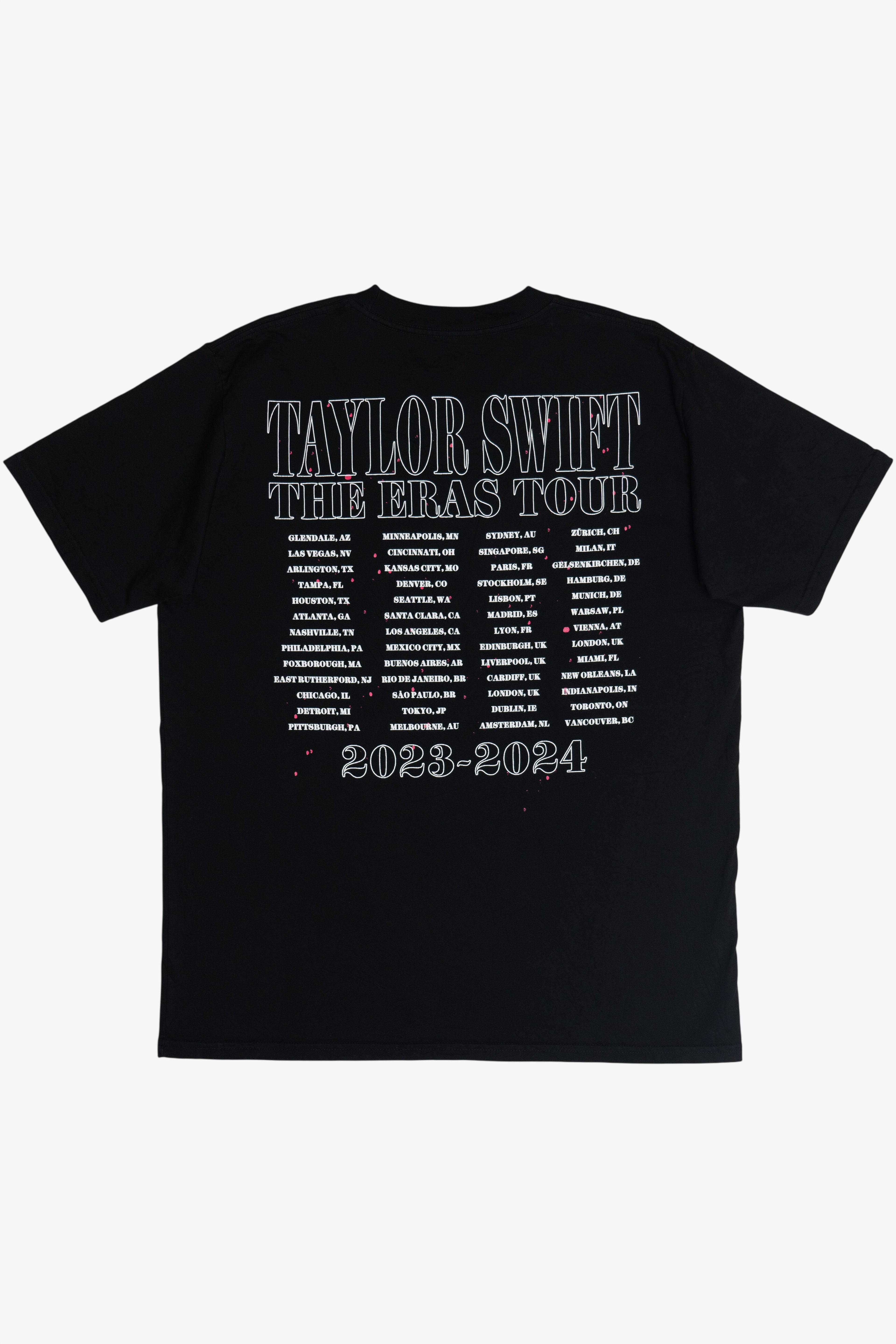 Taylor Swift Eras Tour 1989 Taylor's Version Live Double Sided T-Shirt (2020s)