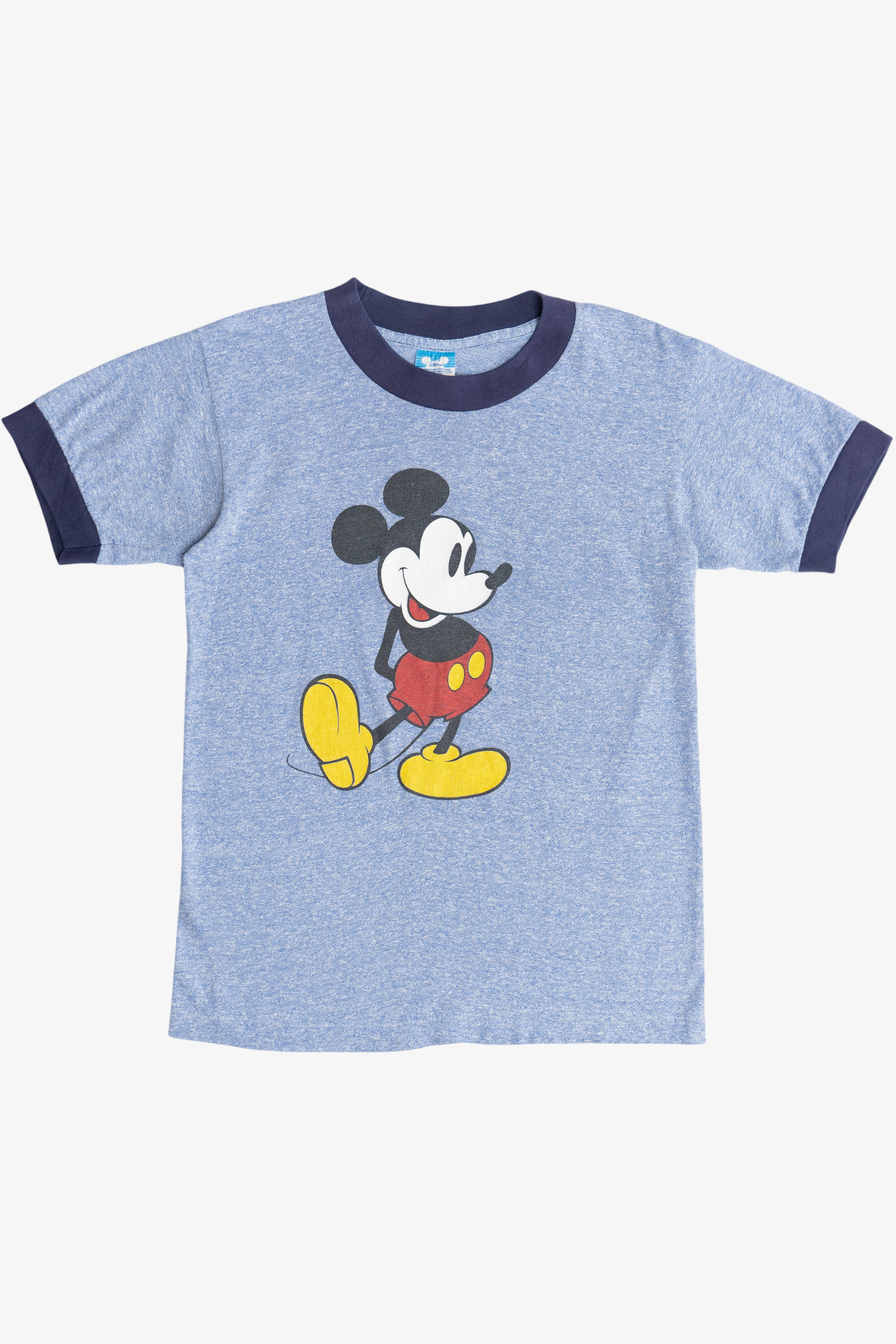 Vintage Mickey Mouse Ringer T-Shirt (1990s)