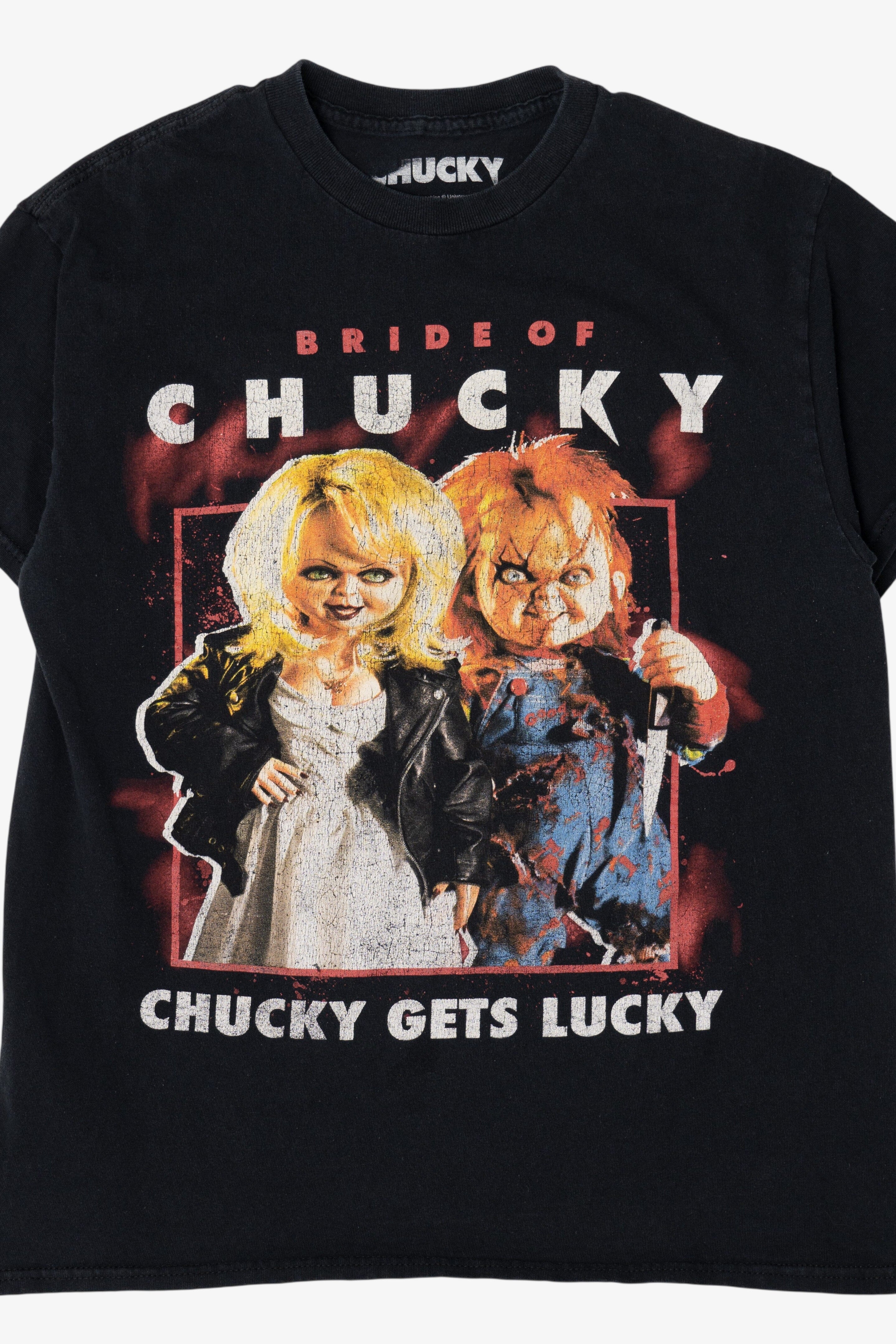 Bride Of Chucky "Chucky Gets Lucky" Horror Movie T-Shirt (2020s)