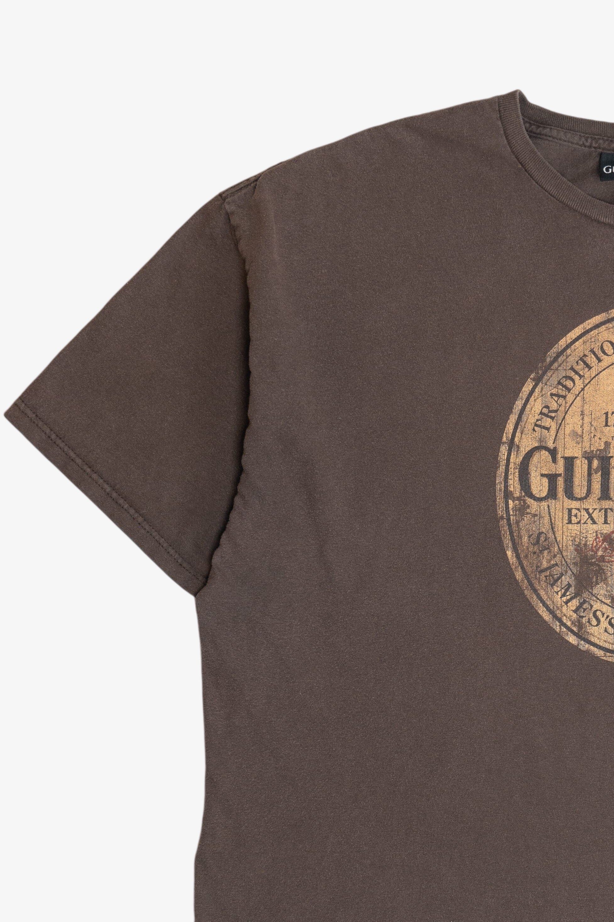 Guinness Extra Stout Beer Logo T-Shirt (2010s)