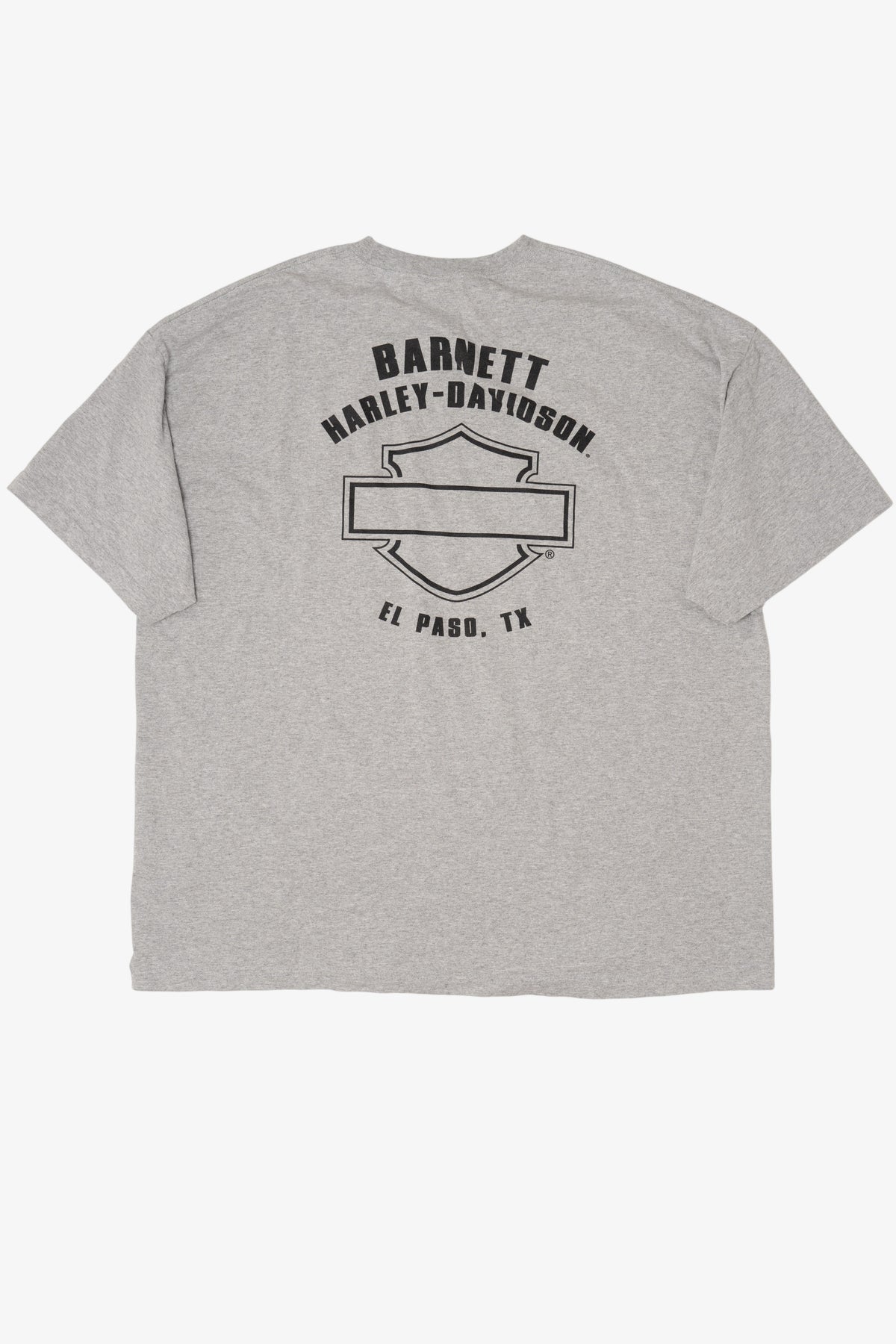 Gray Harley Davidson Barnett El Paso, Texas T-Shirt (2010s)