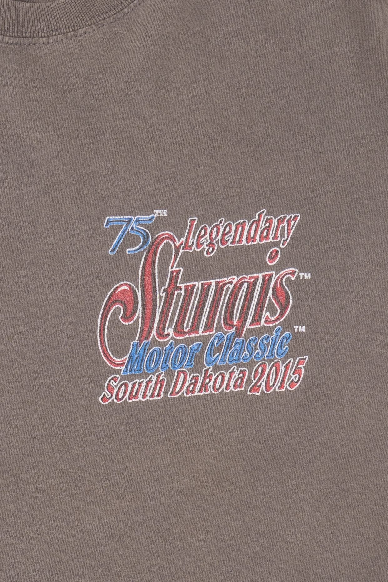 Vintage 75th Legendary Sturgis Motor Classic T-Shirt (2010s)