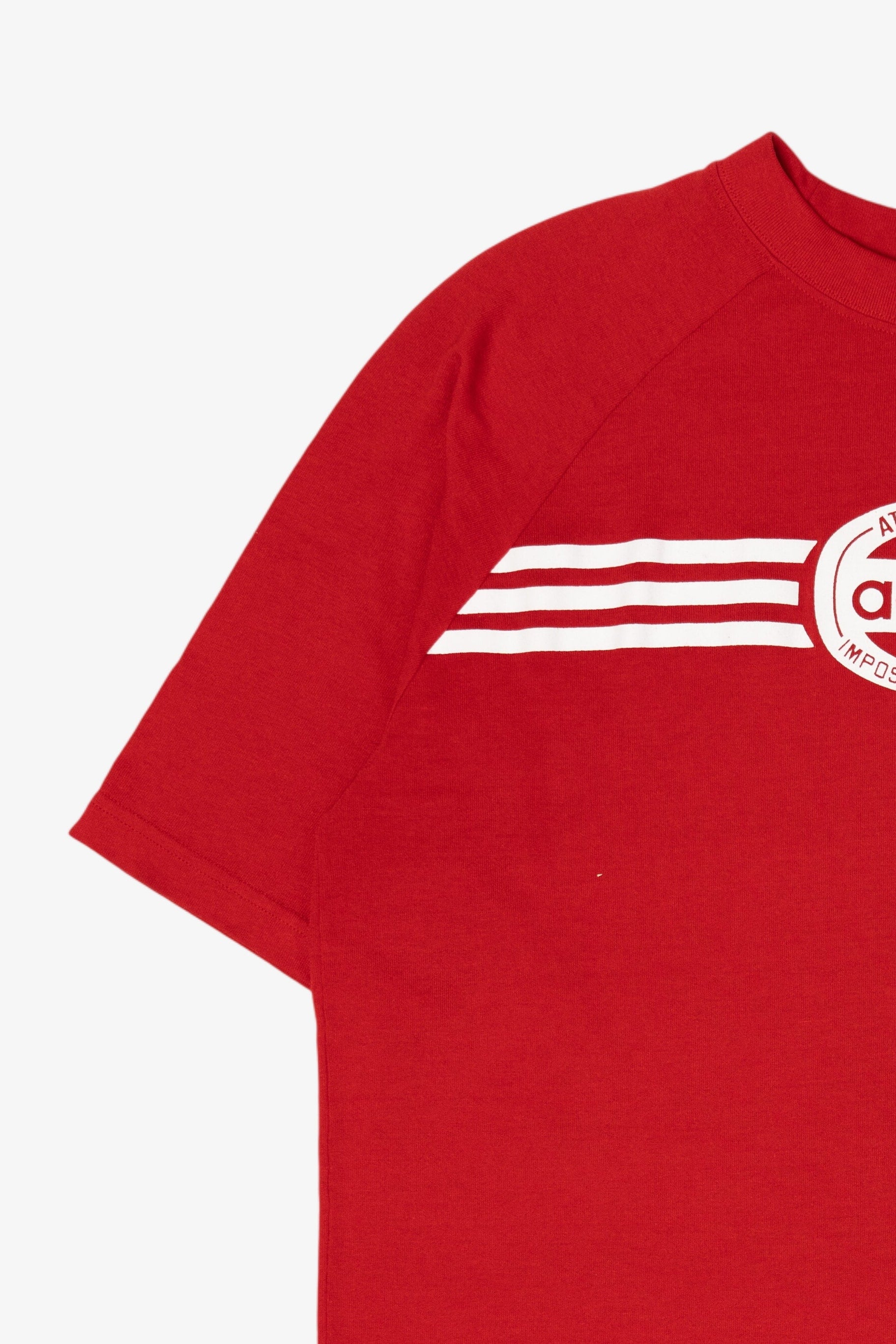 Red Adidas Athletic T-Shirt (2010s)