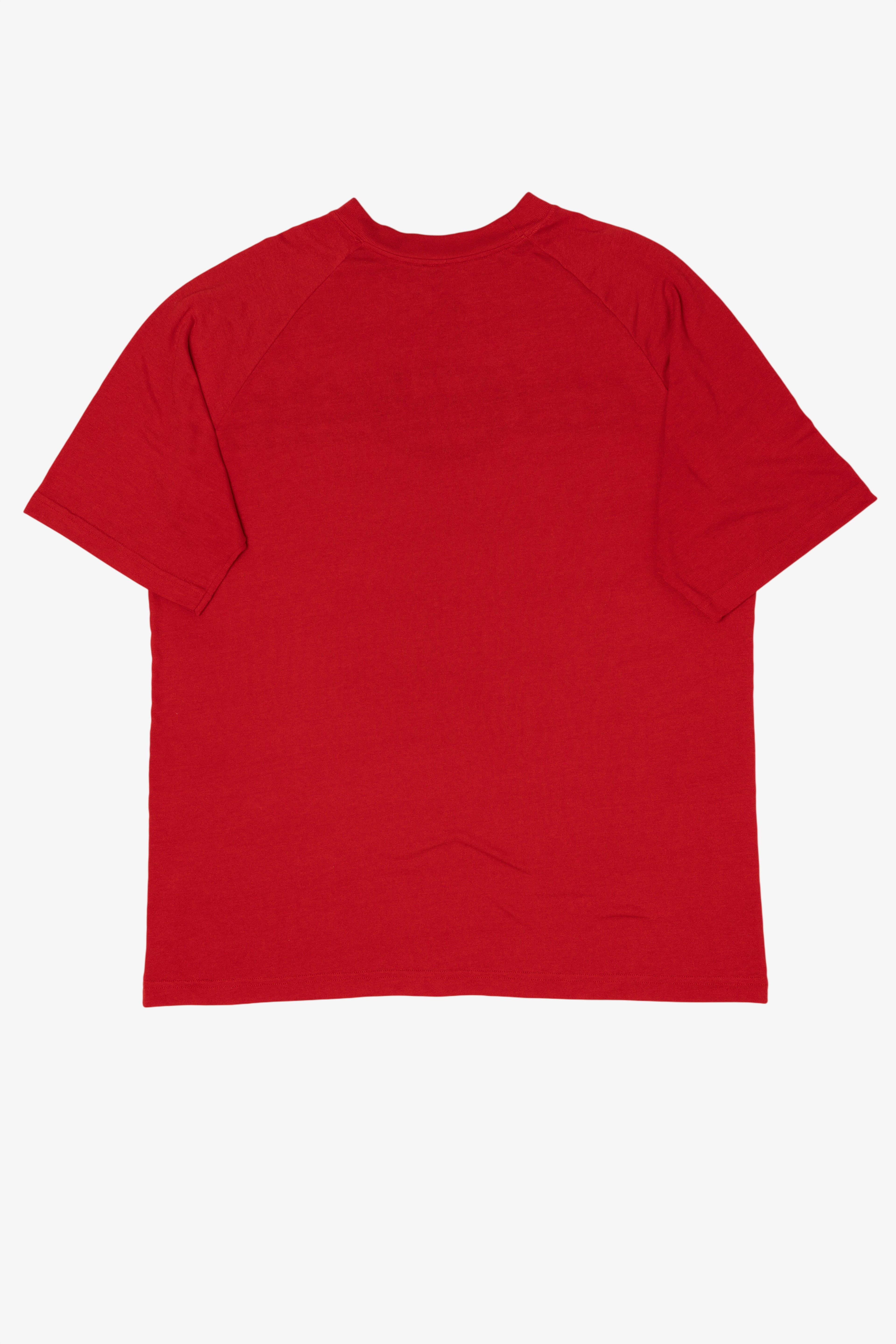 Red Adidas Athletic T-Shirt (2010s)