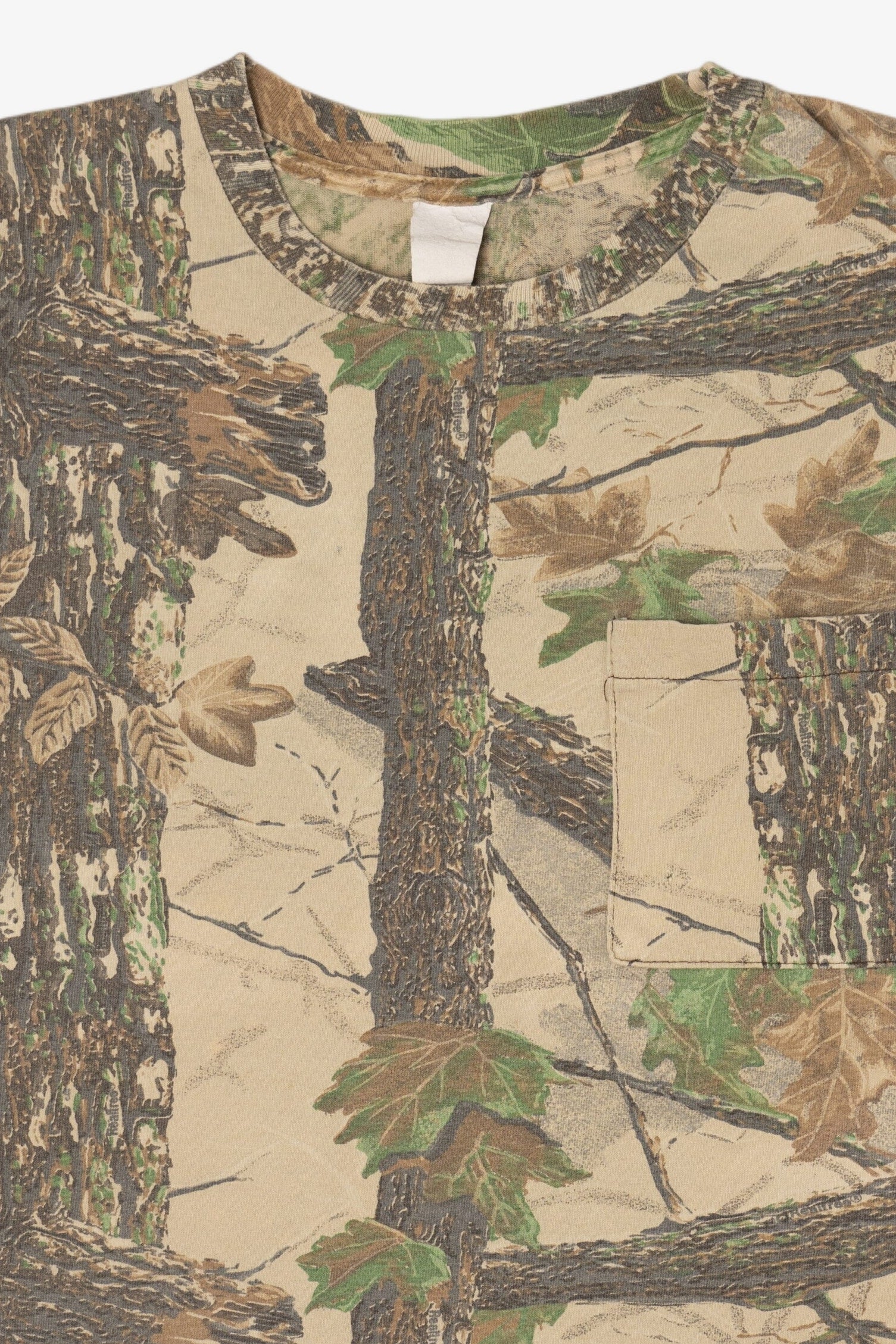 Vintage Camouflage Long Sleeve T-Shirt (1990s)