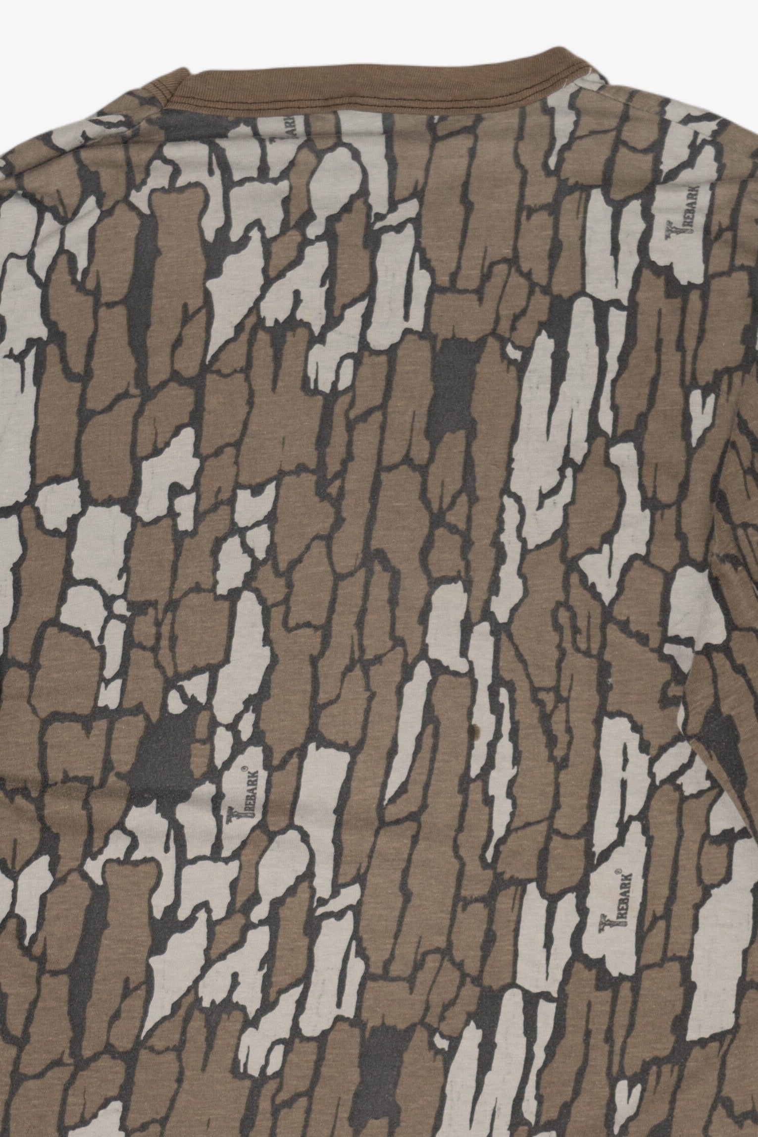 Vintage Bark Camouflage Long Sleeve T-Shirt (1990s)