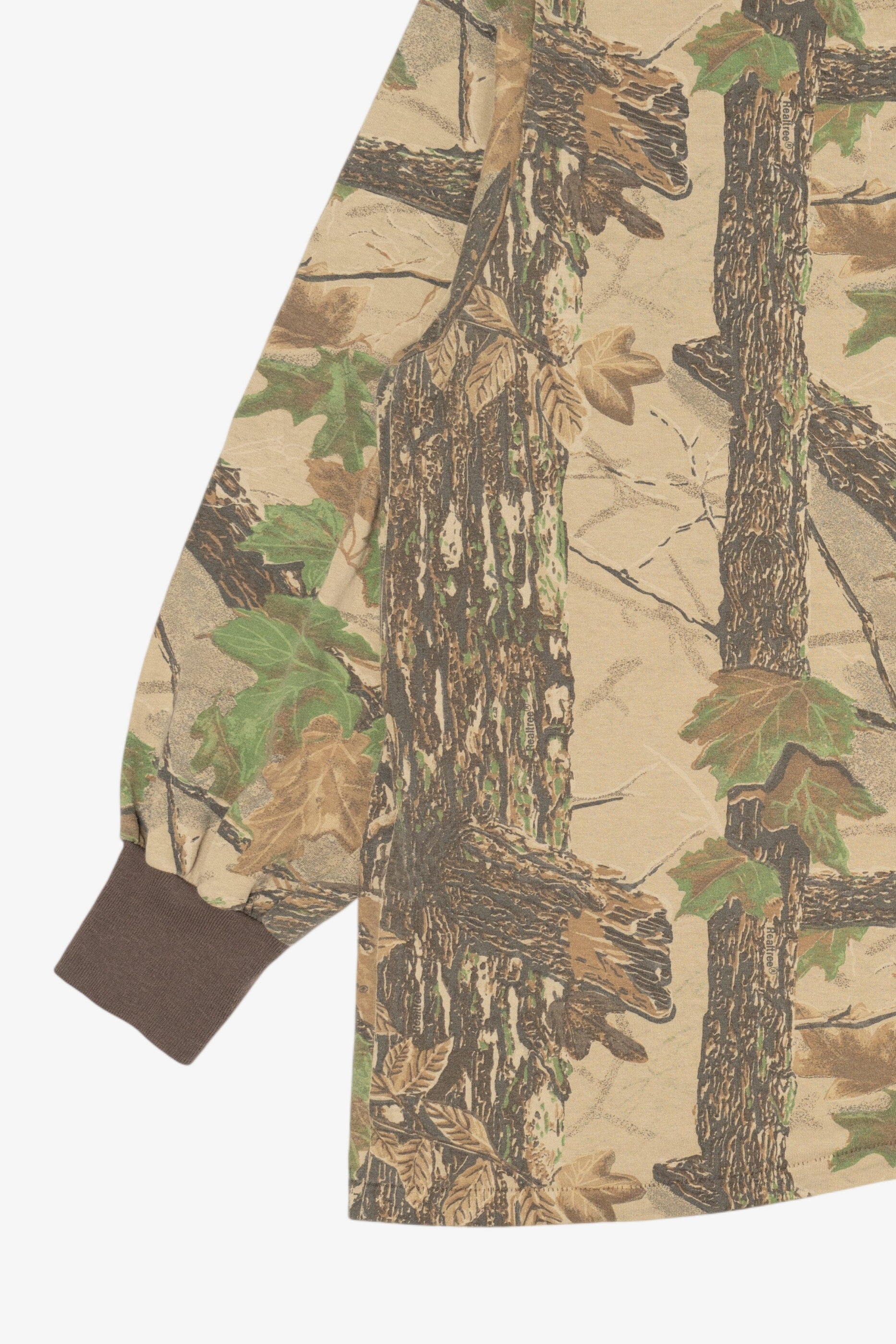 Vintage Camouflage Long Sleeve T-Shirt (1990s)