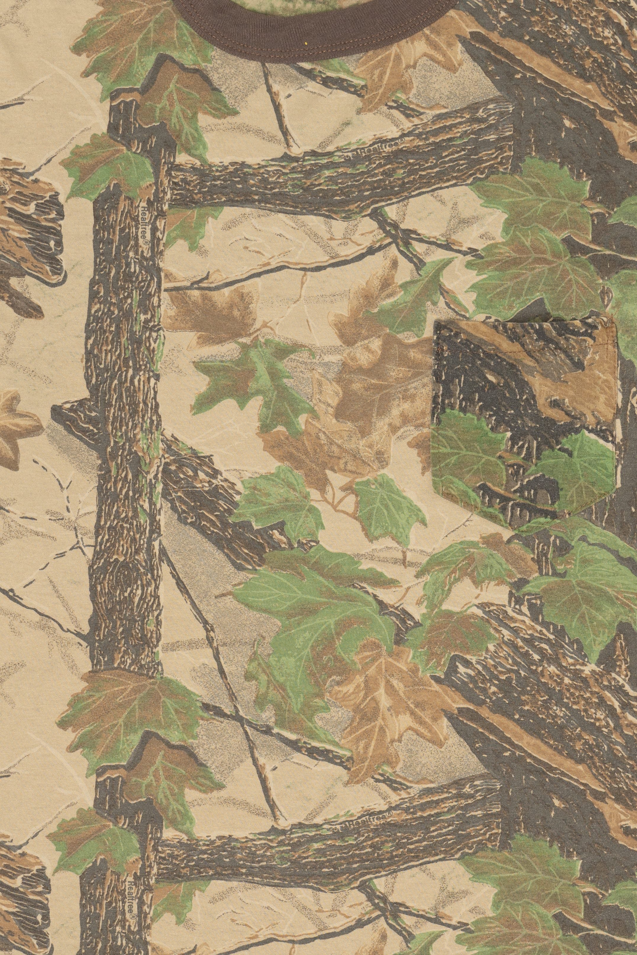 Vintage Camouflage Long Sleeve T-Shirt (1990s)