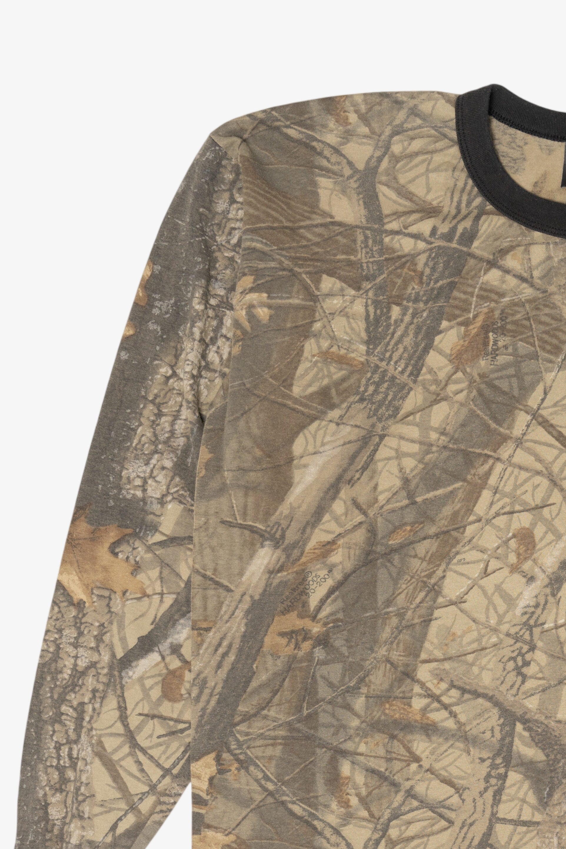 Vintage Tee Swing Camouflage Long Sleeve T-Shirt (1980s)