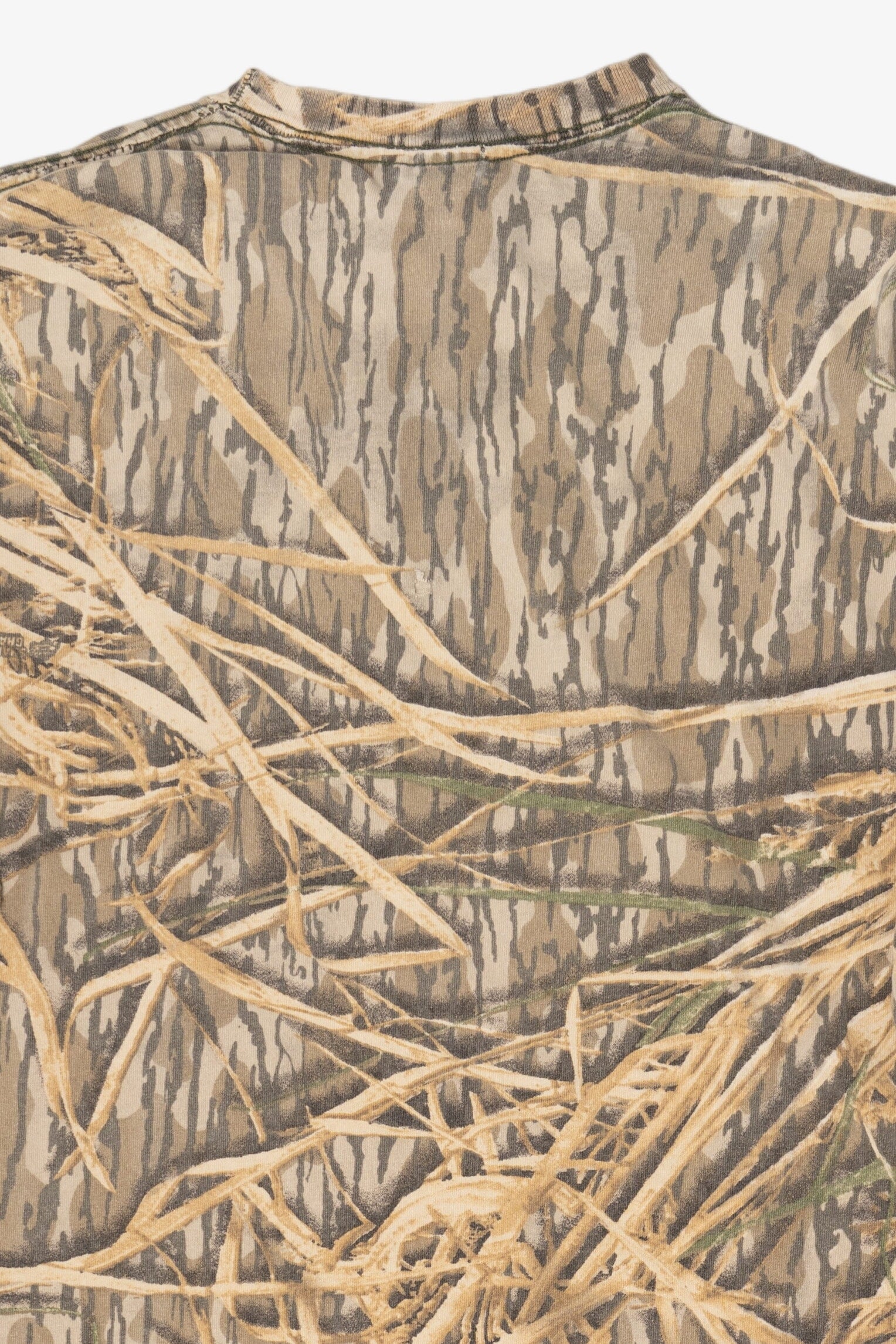 Vintage Mossy Oak Camouflage Pocket Long Sleeve T-Shirt (1990s)