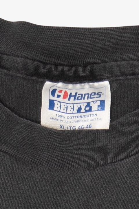 Vintage Inky Fingers Screenprinting Long Sleeve T-Shirt (1980s)