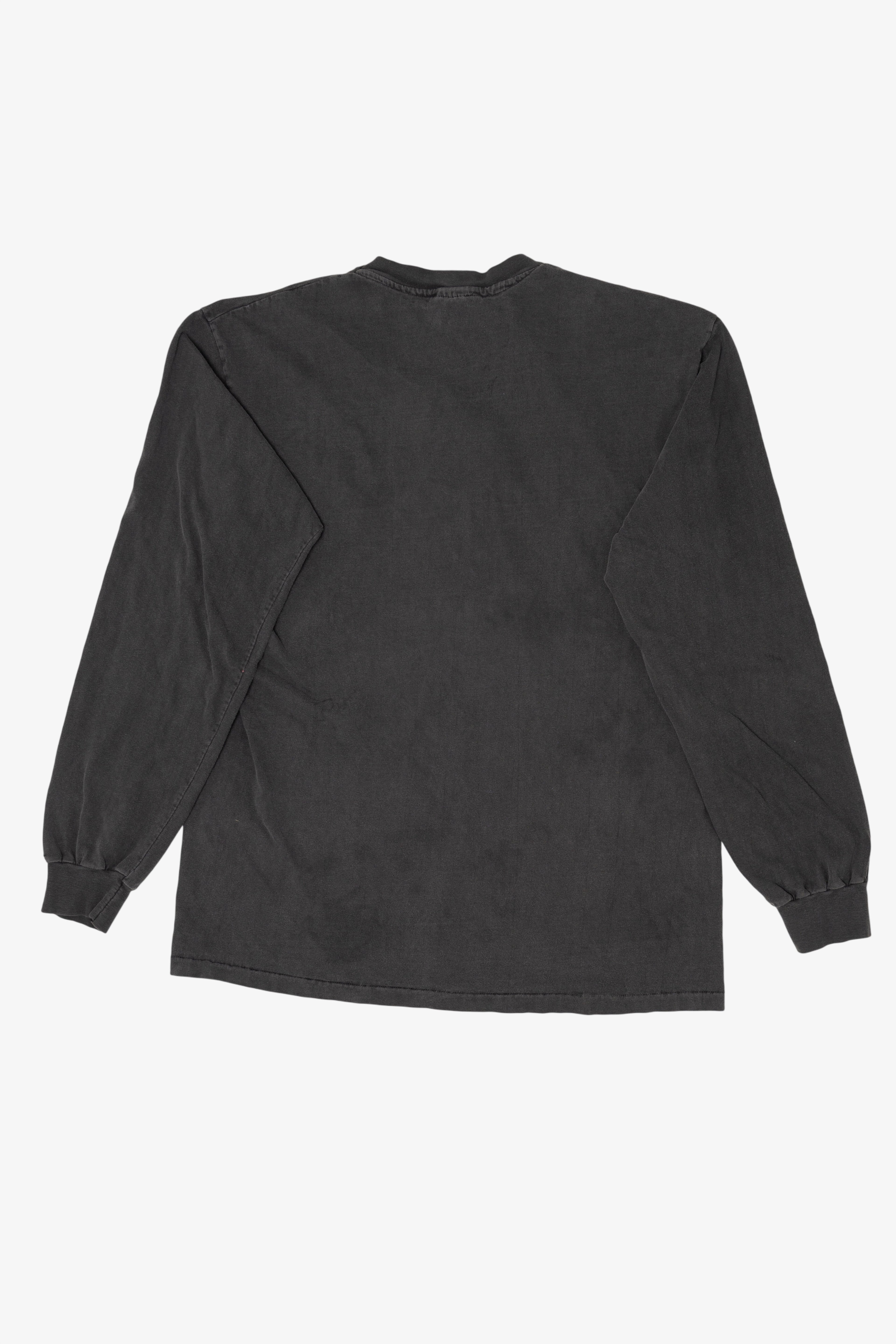 Vintage Inky Fingers Screenprinting Long Sleeve T-Shirt (1980s)