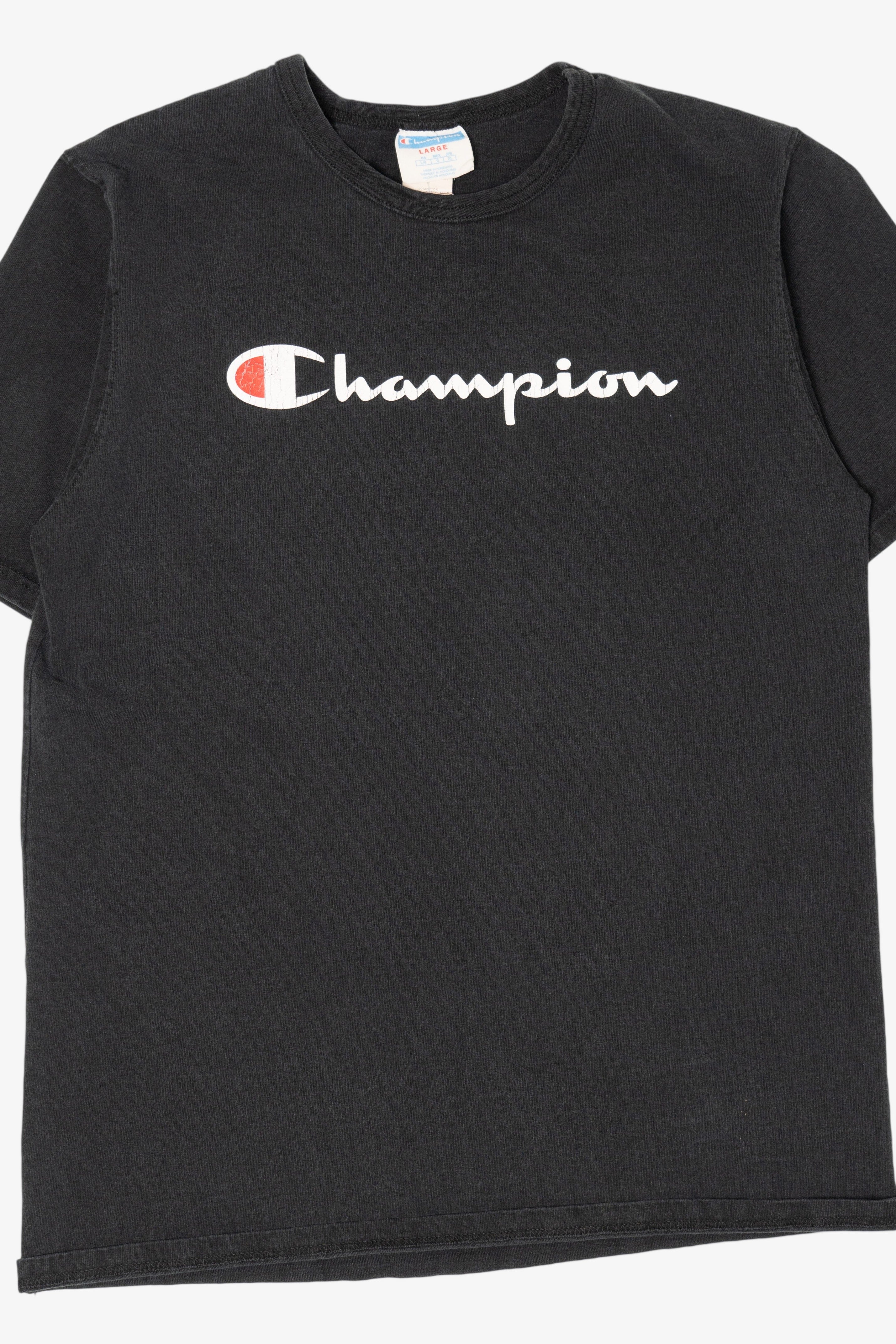 Vintage Black Champion T-Shirt (1990s)