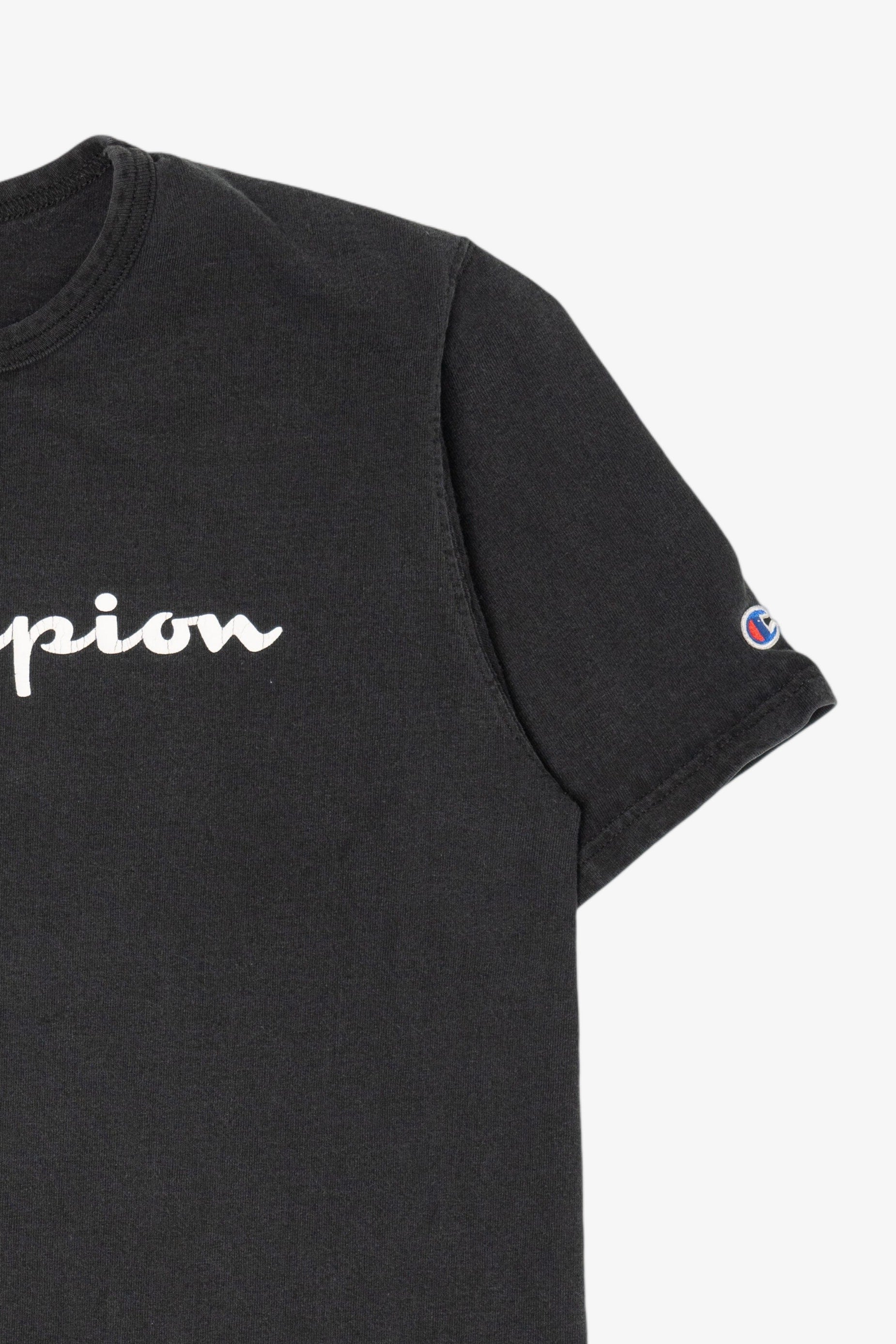Vintage Black Champion T-Shirt (1990s)