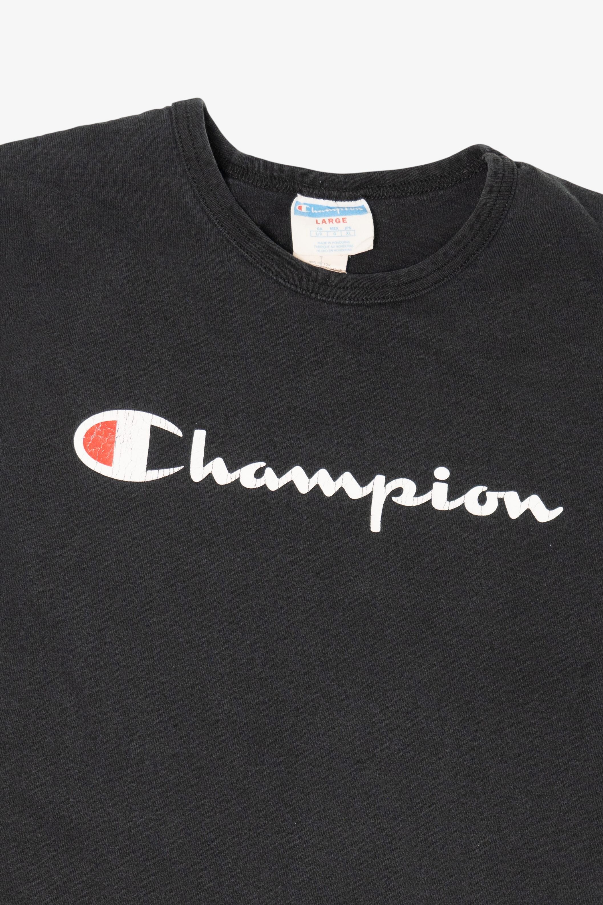 Vintage Black Champion T-Shirt (1990s)