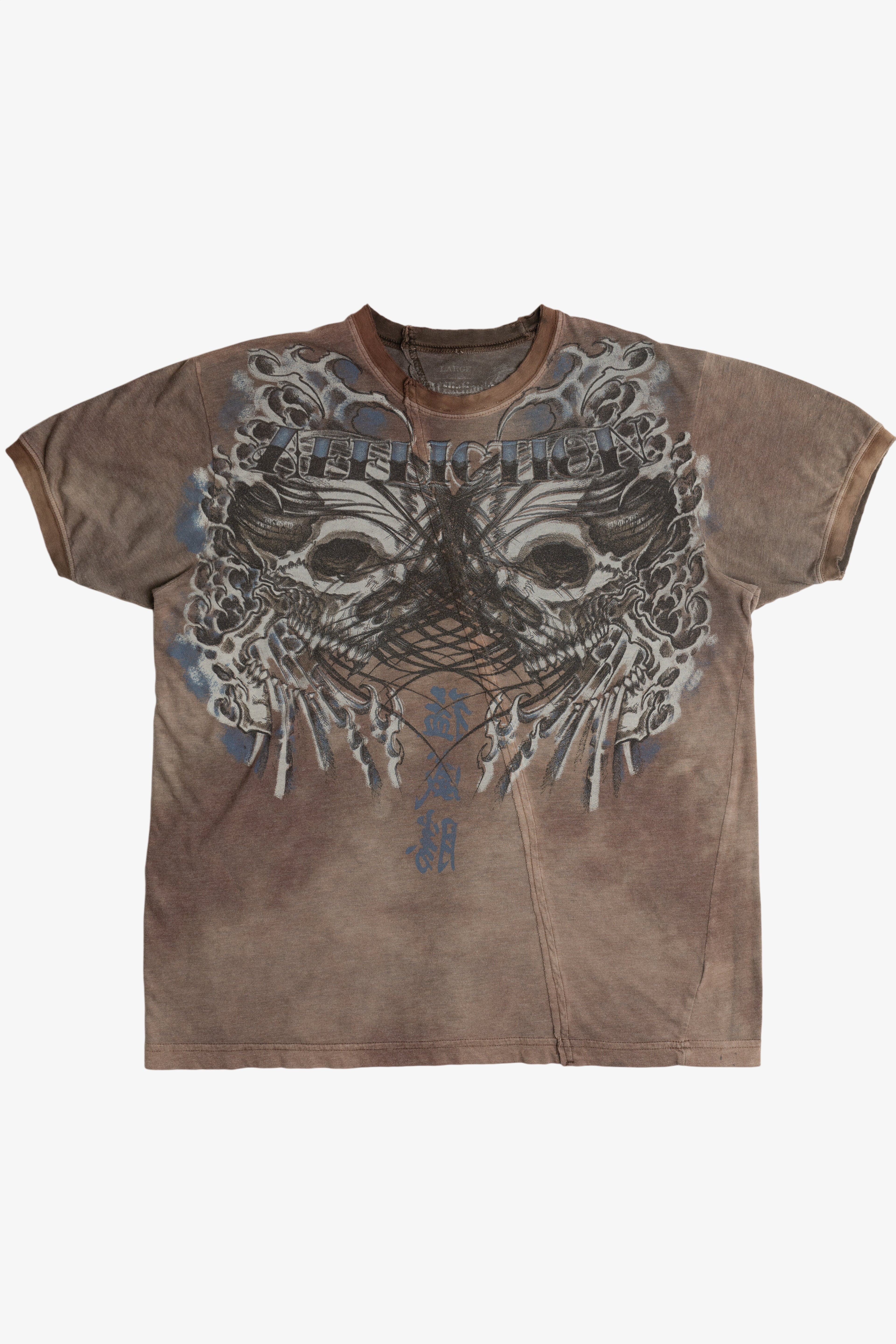 Affliction Wings Distressed T-Shirt (2010s)