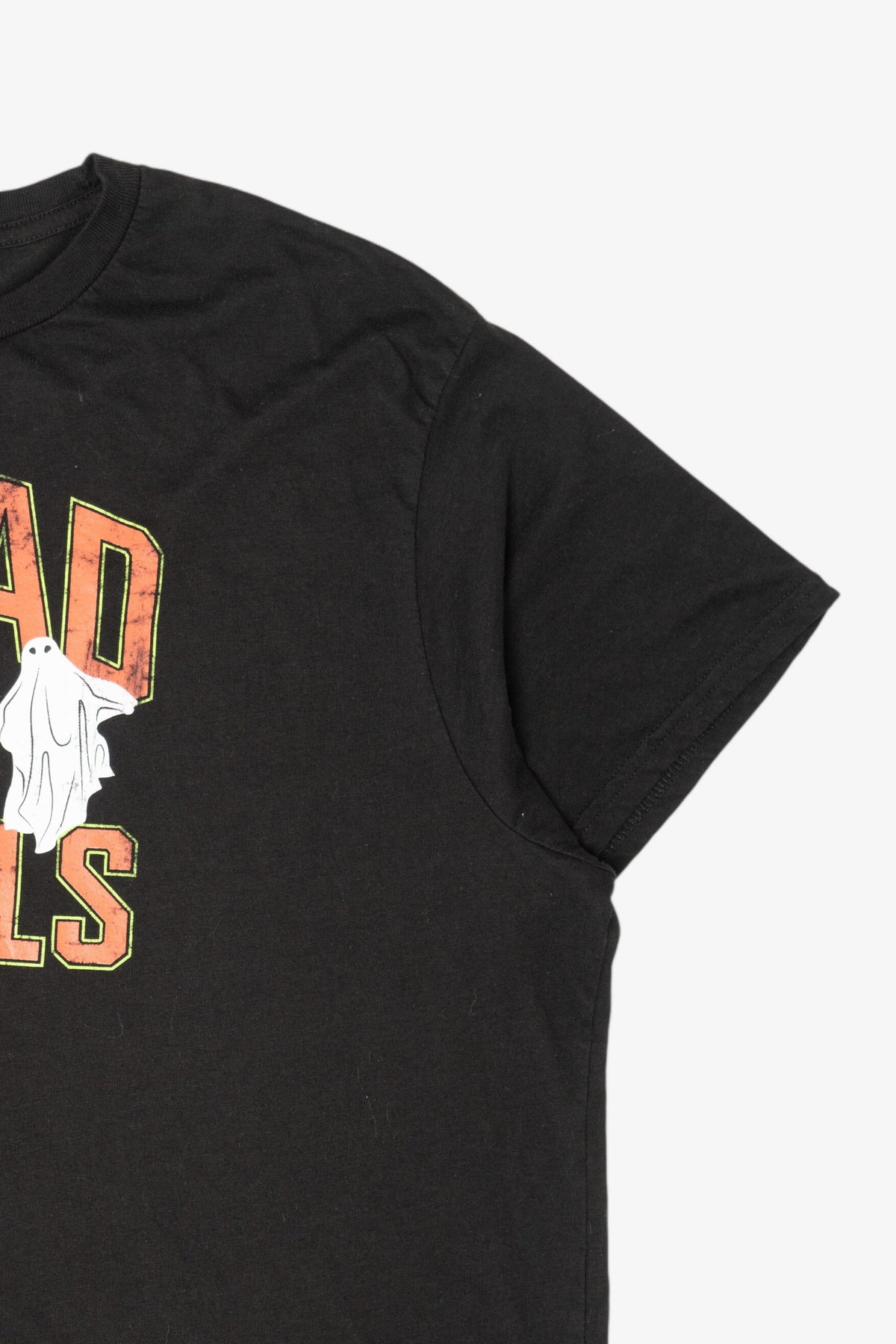 Recycled "Squad Goals" Ghosts Halloween Black T-Shirt (2020s)