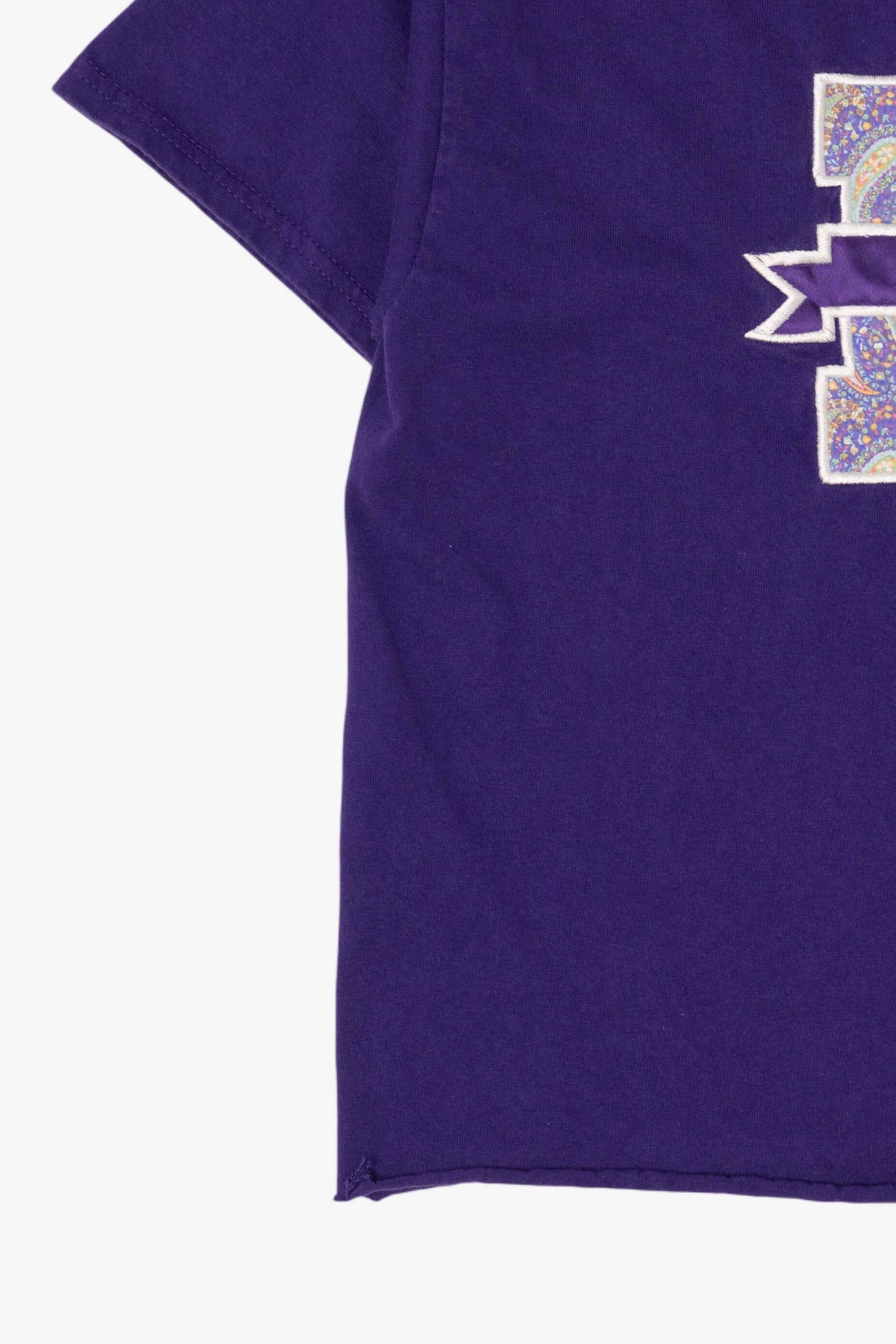 Purple Embroidered "Momo" T-Shirt (2000s)