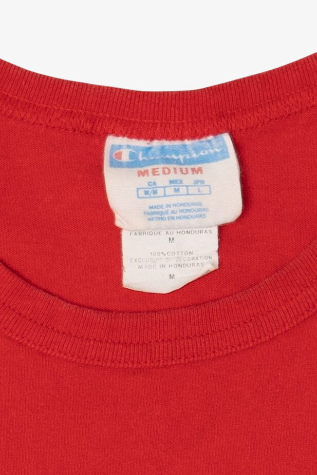 Vintage Red Champion T-Shirt (1990s)