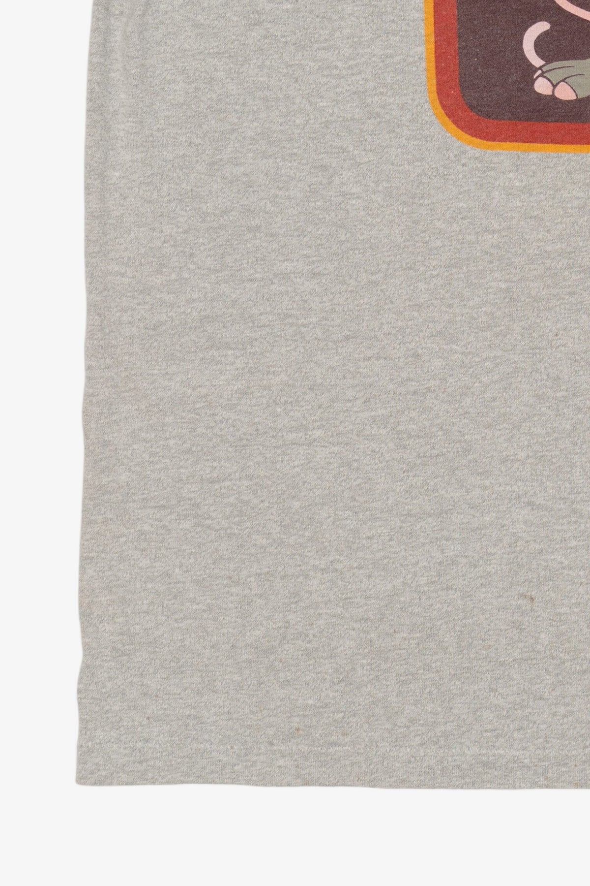 Vintage Grey Chuck E. Cheese Single Stitch T-Shirt (1980s)