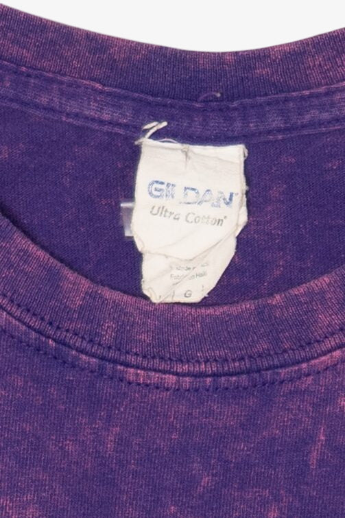 Vintage Purple Acid Wash Kokopelli T-Shirt (2000s)