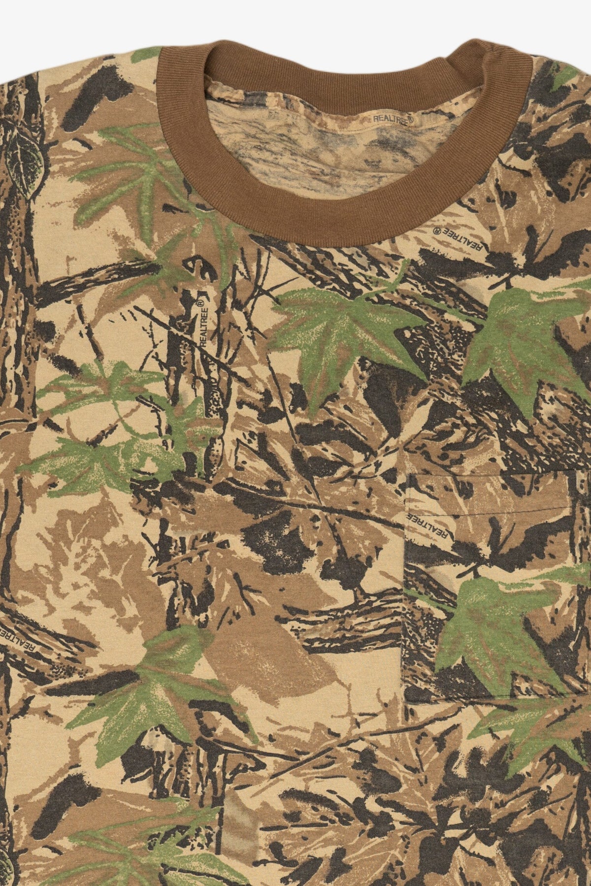 Vintage Camouflage Long Sleeve T-Shirt (1990s)
