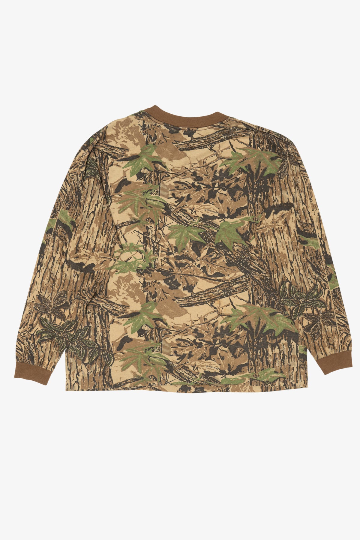 Vintage Camouflage Long Sleeve T-Shirt (1990s)