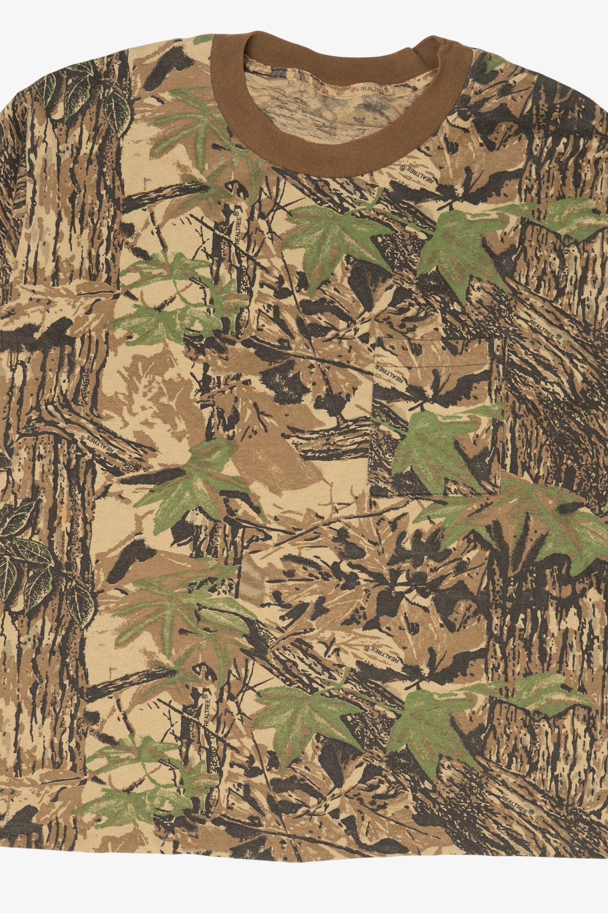 Vintage Camouflage Long Sleeve T-Shirt (1990s)