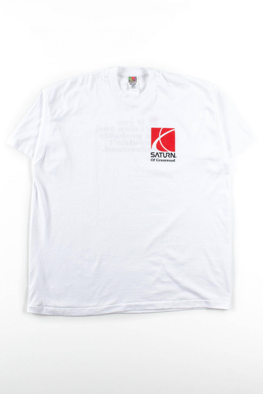 Vintage Saturn Of Greenwood T-Shirt