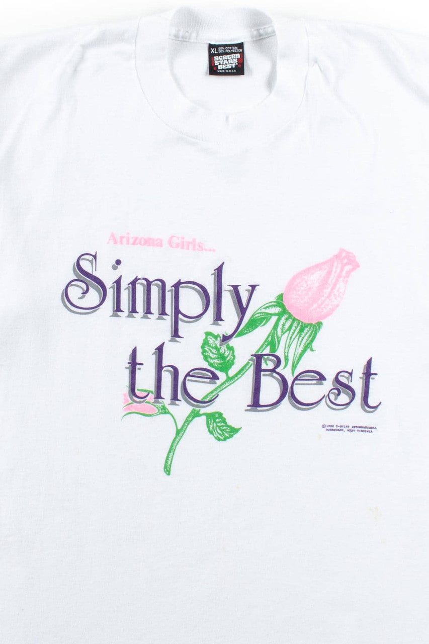 Arizona Girls... Simply The Best T-Shirt (1988)