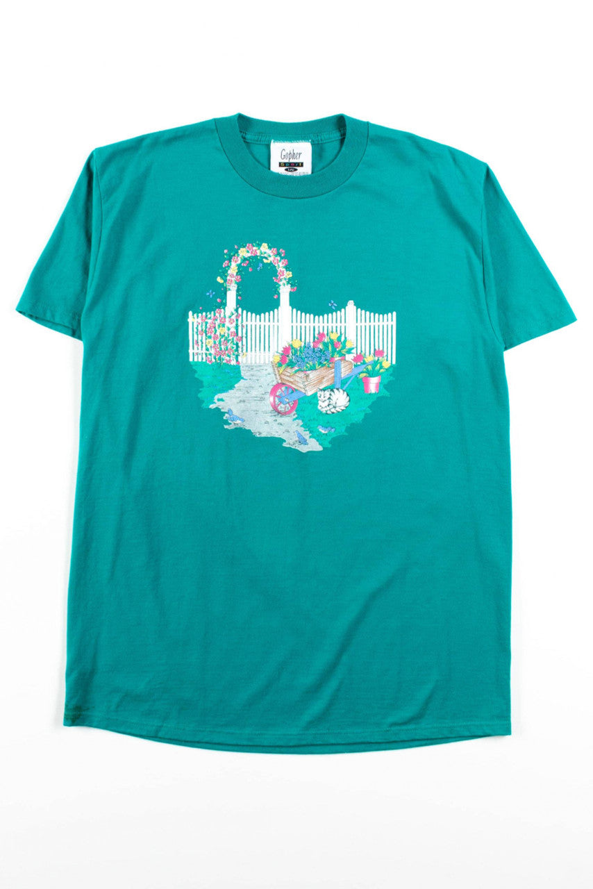 Peaceful Picket Fence Vintage T-Shirt