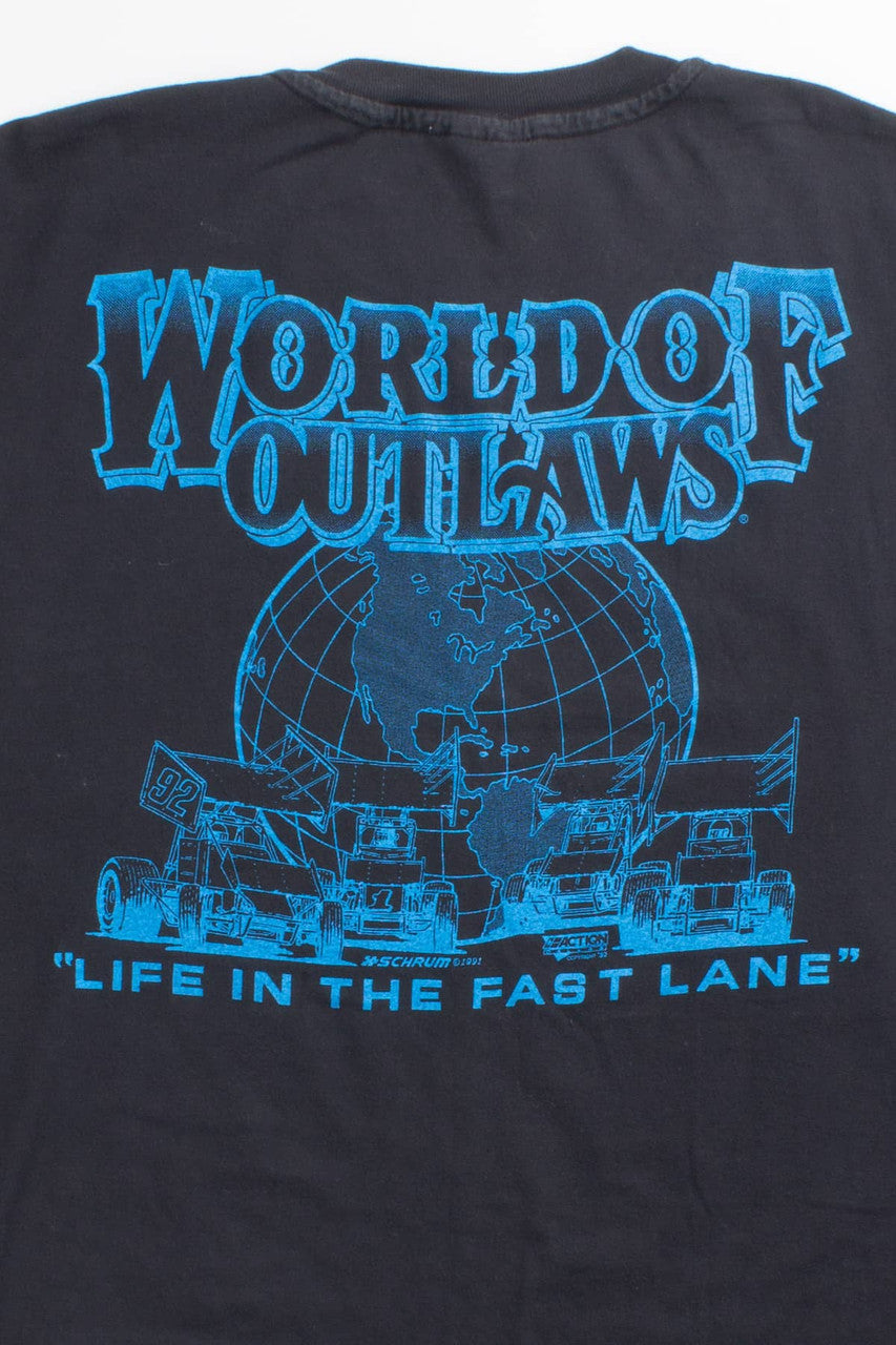 '92 World of Outlaws Racing T-Shirt