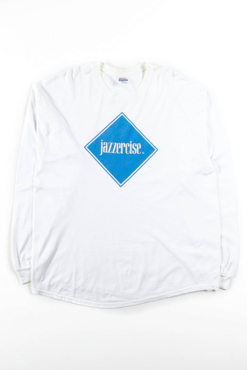 Vintage Jazzercise Diamond Long Sleeve T-Shirt